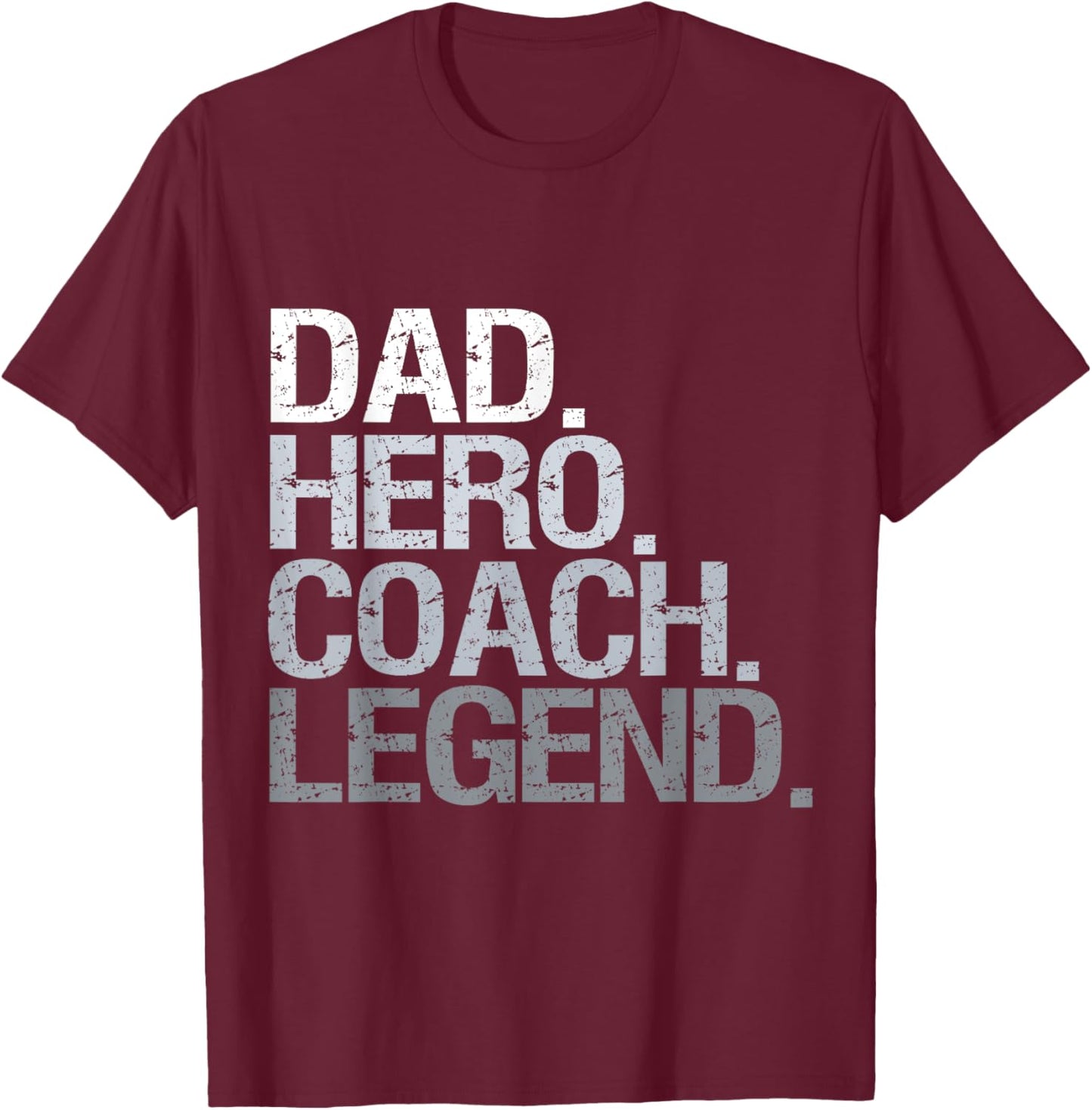 Dad coach T-Shirt - T-Shirt | Maroon