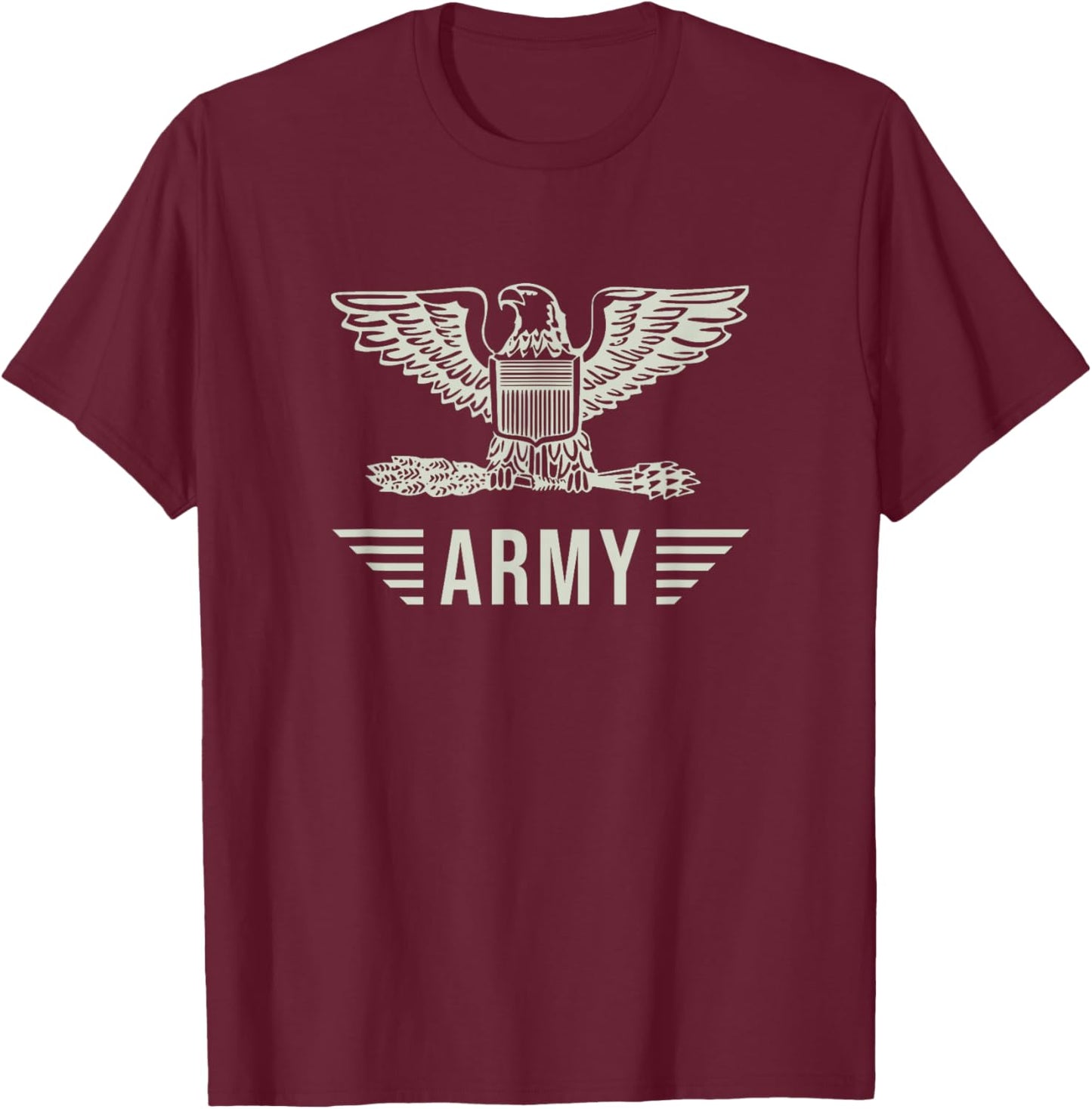 Patriotic Army Shirts for Boys Tactical USA Shirt American T-Shirt - T-Shirt | Maroon