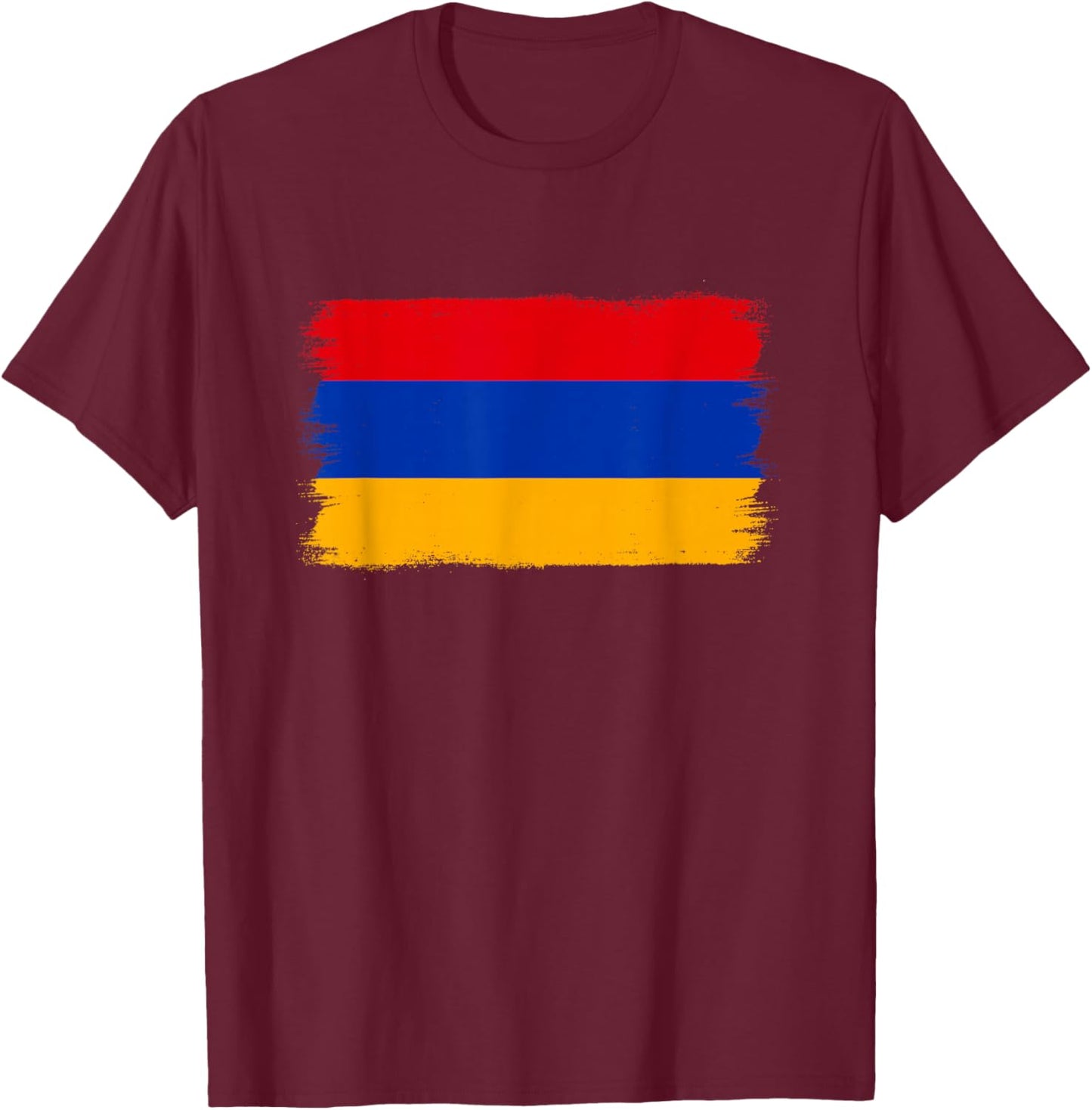 Armenian Flag Armenia T-Shirt - T-Shirt | Maroon