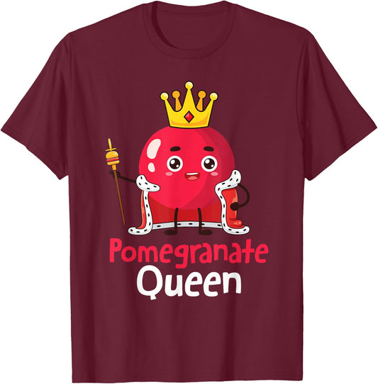 Pomegranate King T-Shirt - T-Shirt | Maroon