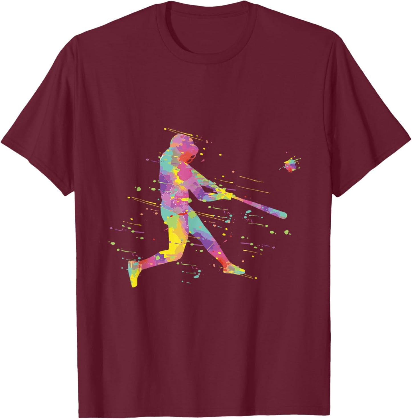 Baseball Boy T-Shirt - T-Shirt | Maroon