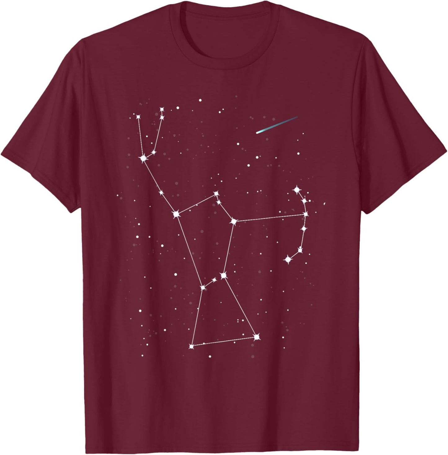 Orion Constellation of Orion The Hunter Orion Star Astrology T-Shirt - T-Shirt | Maroon