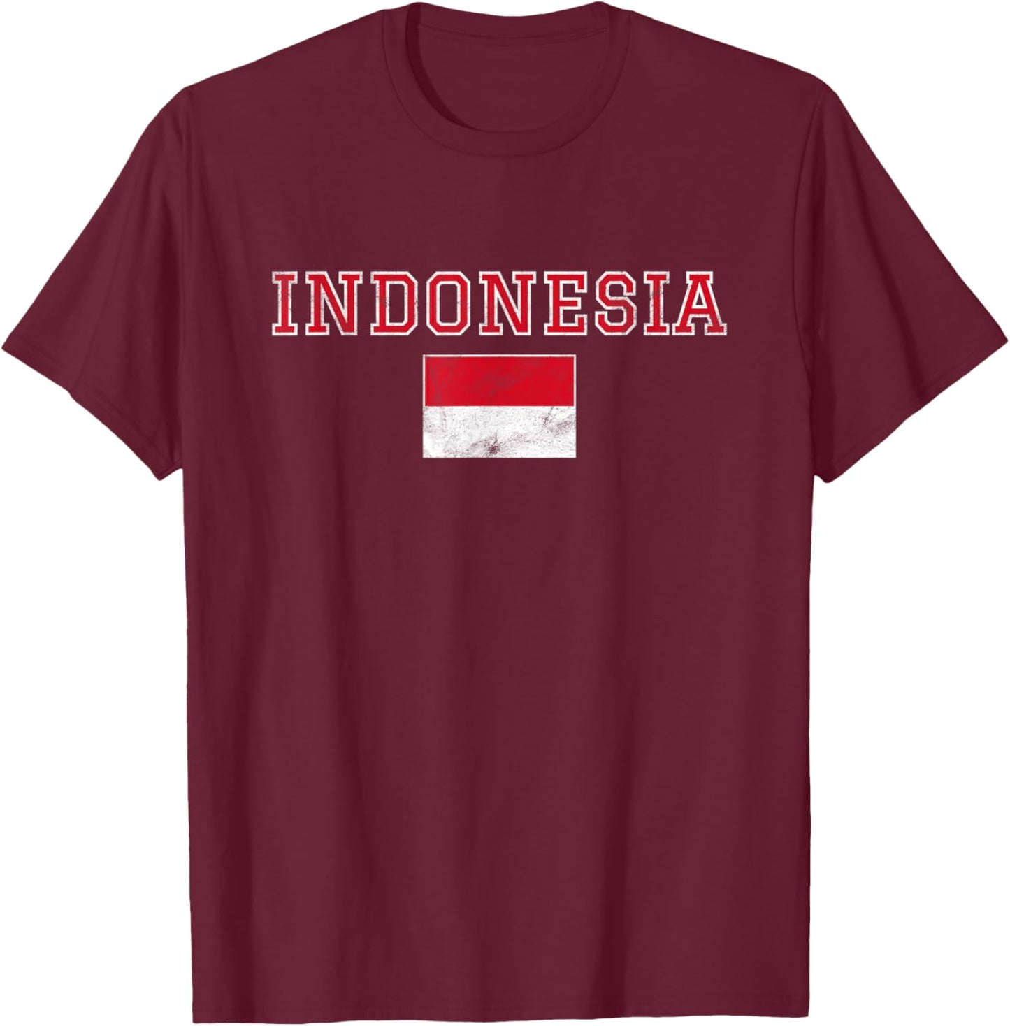 Indonesia T-Shirt - T-Shirt | Maroon