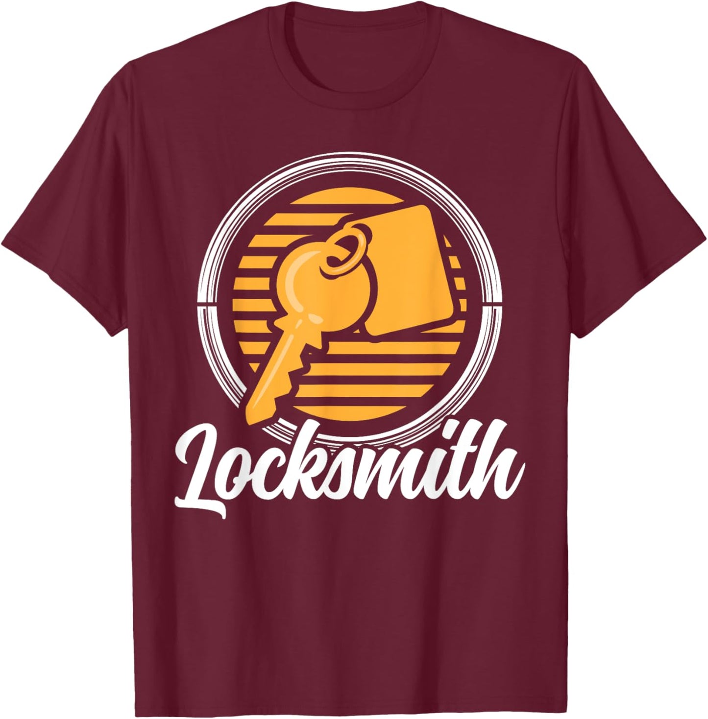 Locksmith Sayings Picking Lock Locks T-Shirt - T-Shirt | Maroon