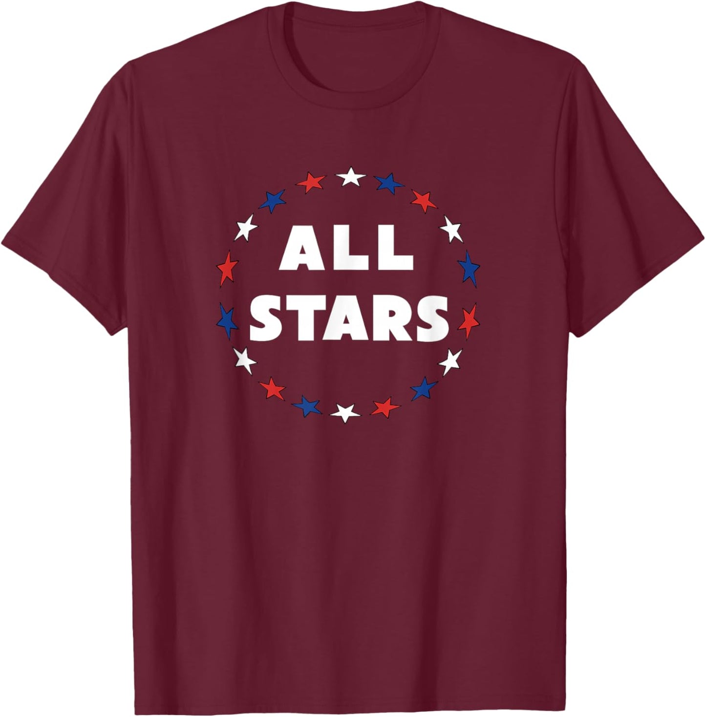 ALL-STARS Team T-Shirt - T-Shirt | Maroon