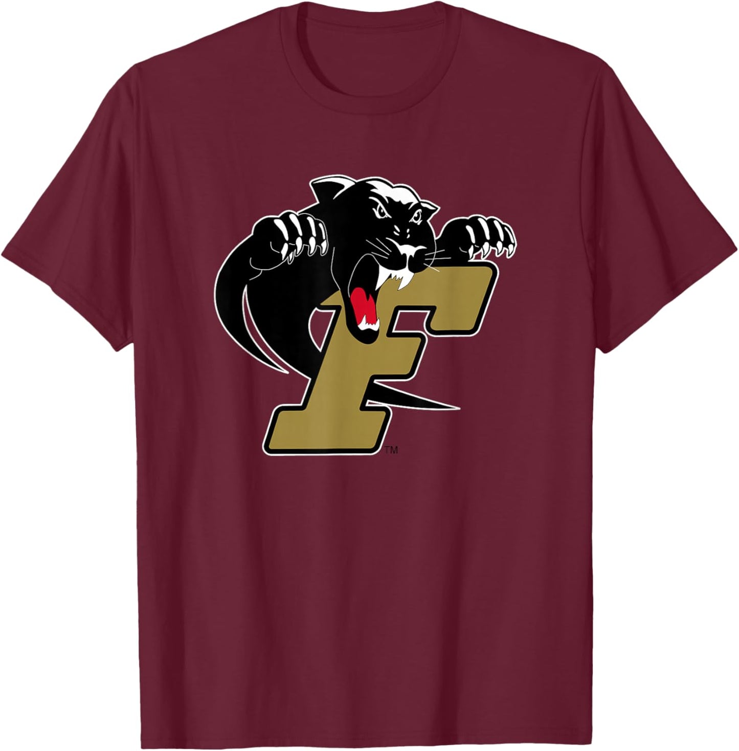 Ferrum College Athletics Ferrum Panthers Logo T-Shirt - T-Shirt | Maroon