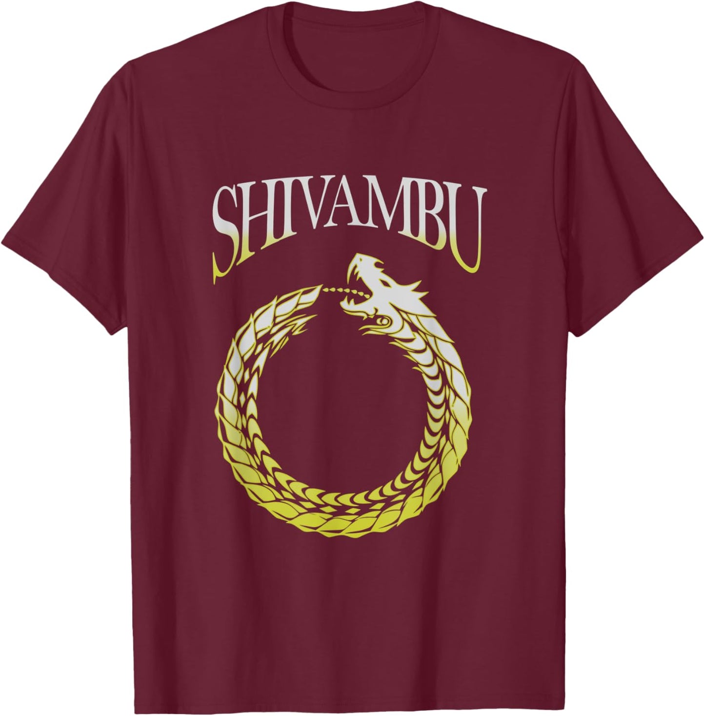 Shivambu Dragon T-Shirt - T-Shirt | Maroon