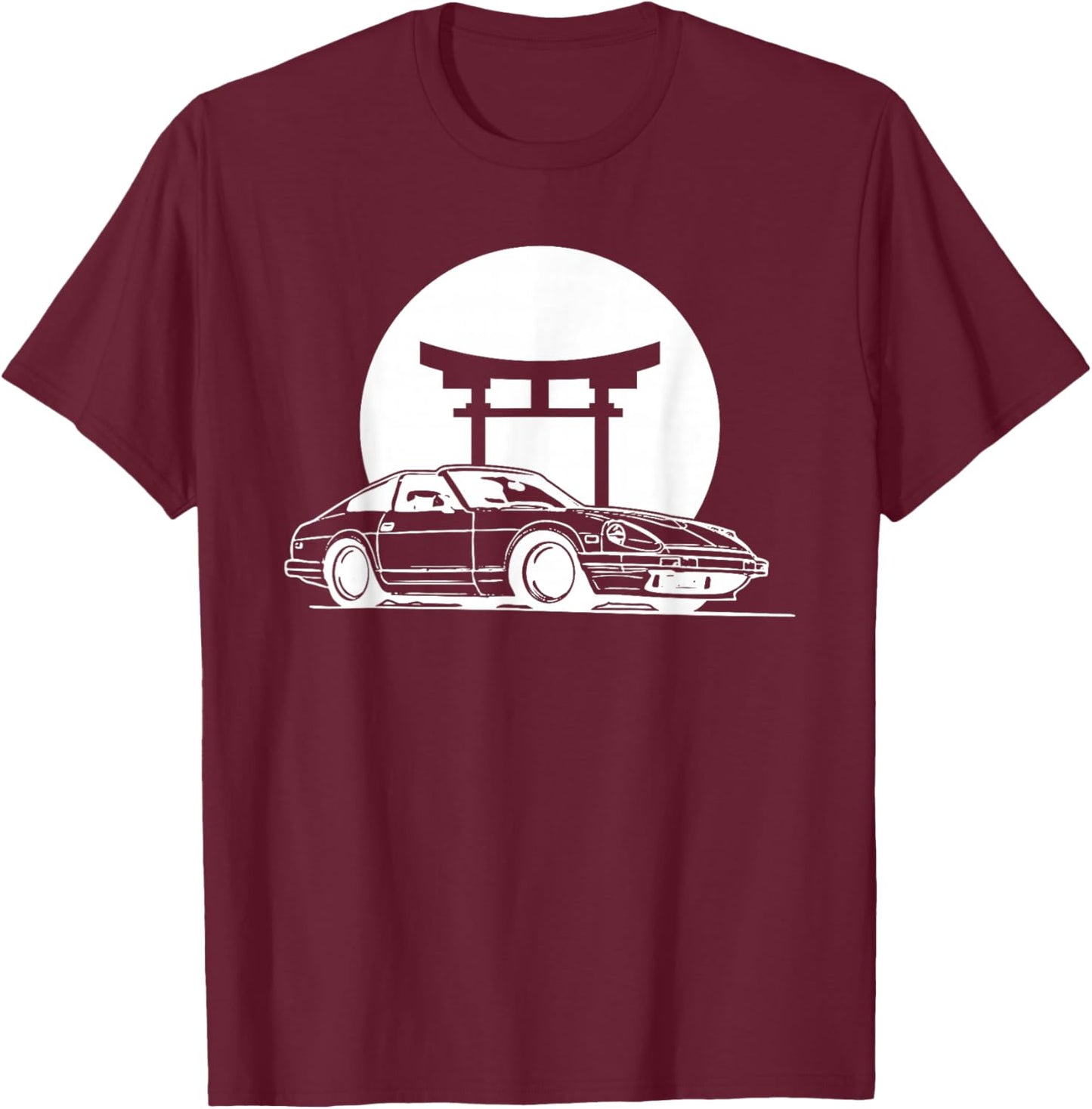 JDM Japan Motorsport Tuning Car Legend 90s T-Shirt - T-Shirt | Maroon