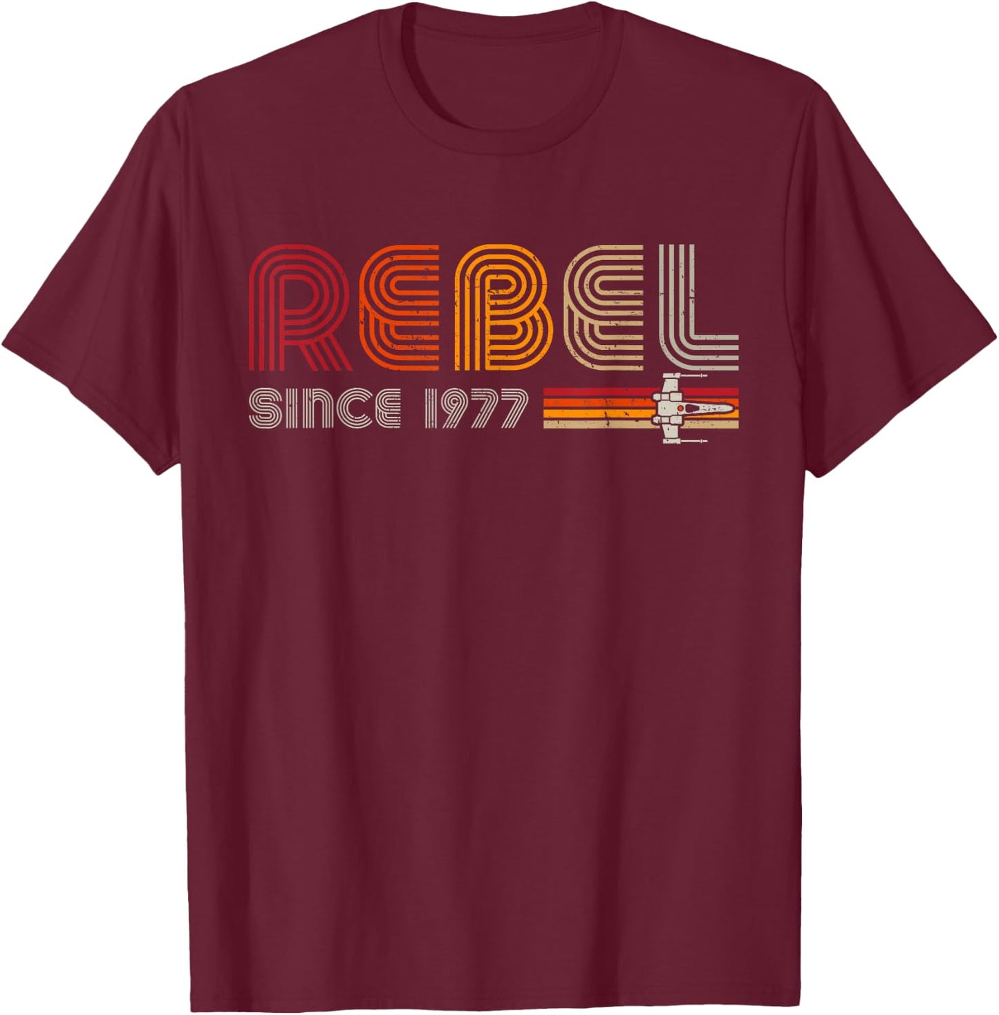 REBEL since 1977 T-Shirt - T-Shirt | Maroon