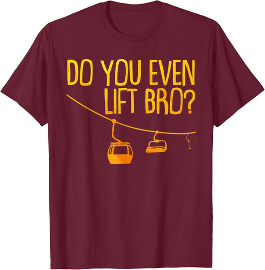 Funny Ski Art Women Winter Sport Skiing Snowboarding T-Shirt - T-Shirt | Maroon