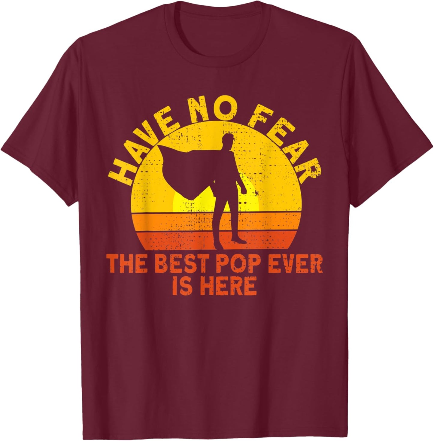 Best pop ever superhero T-Shirt - T-Shirt | Maroon