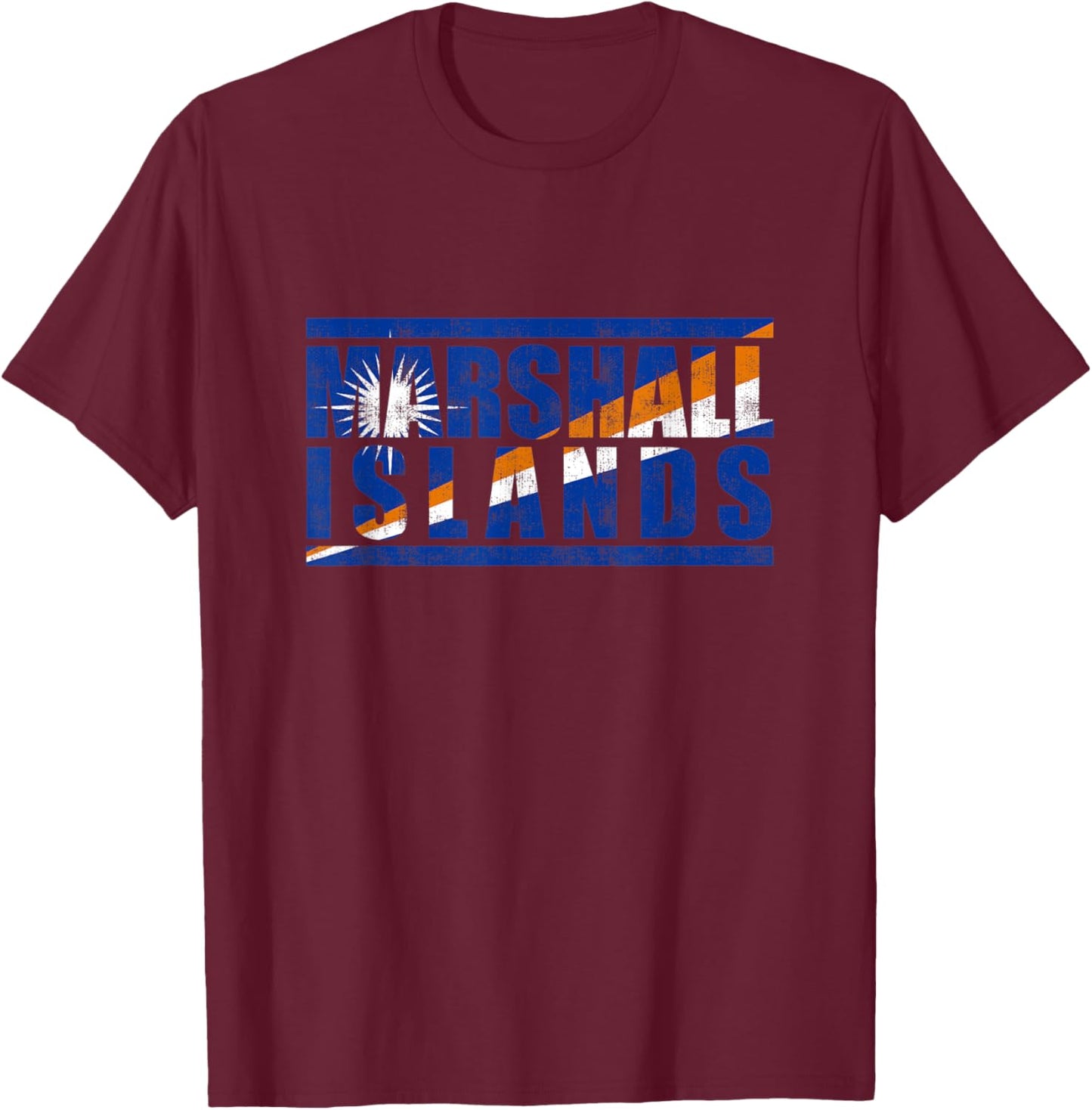 Marshall Islands T-Shirt - T-Shirt | Maroon