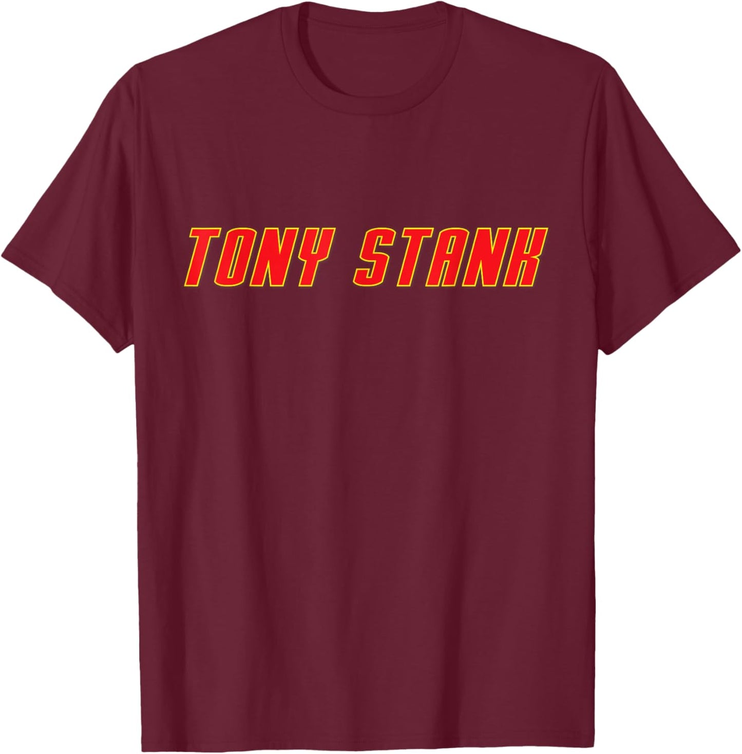 Tony Stank T-Shirt - T-Shirt | Maroon