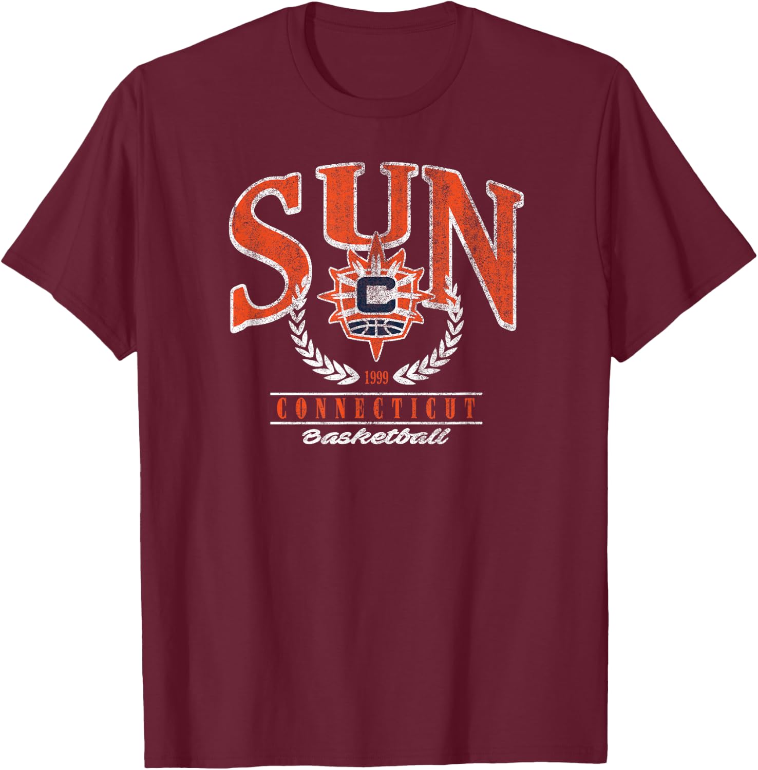 WNBA Connecticut Sun Top Class T-Shirt - T-Shirt | Maroon