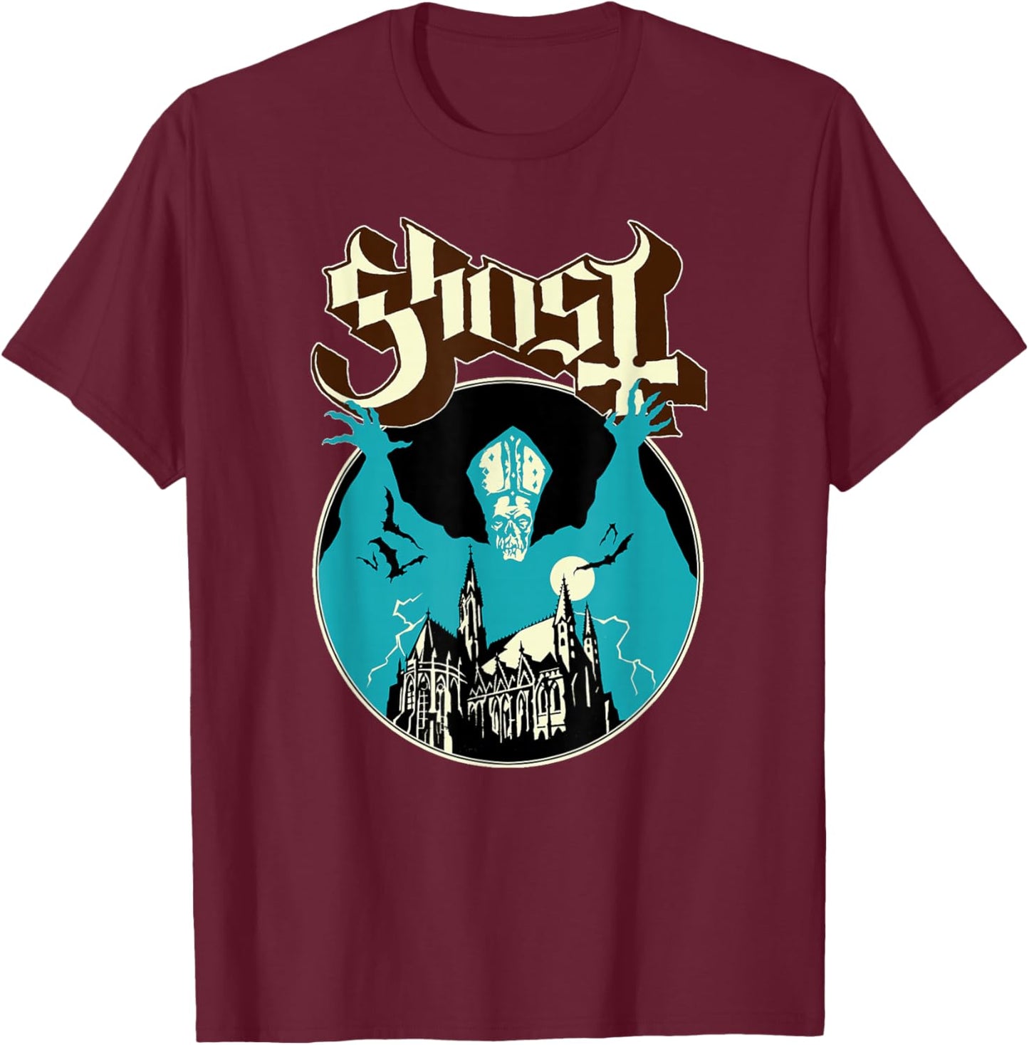 Ghost - Opus T-Shirt - T-Shirt | Maroon