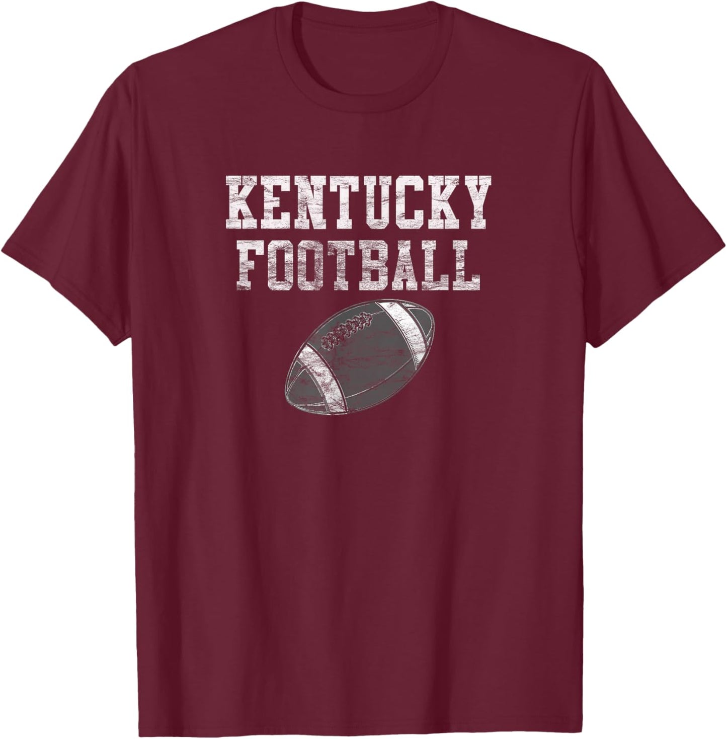 Vintage Kentucky Football T-Shirt - T-Shirt | Maroon