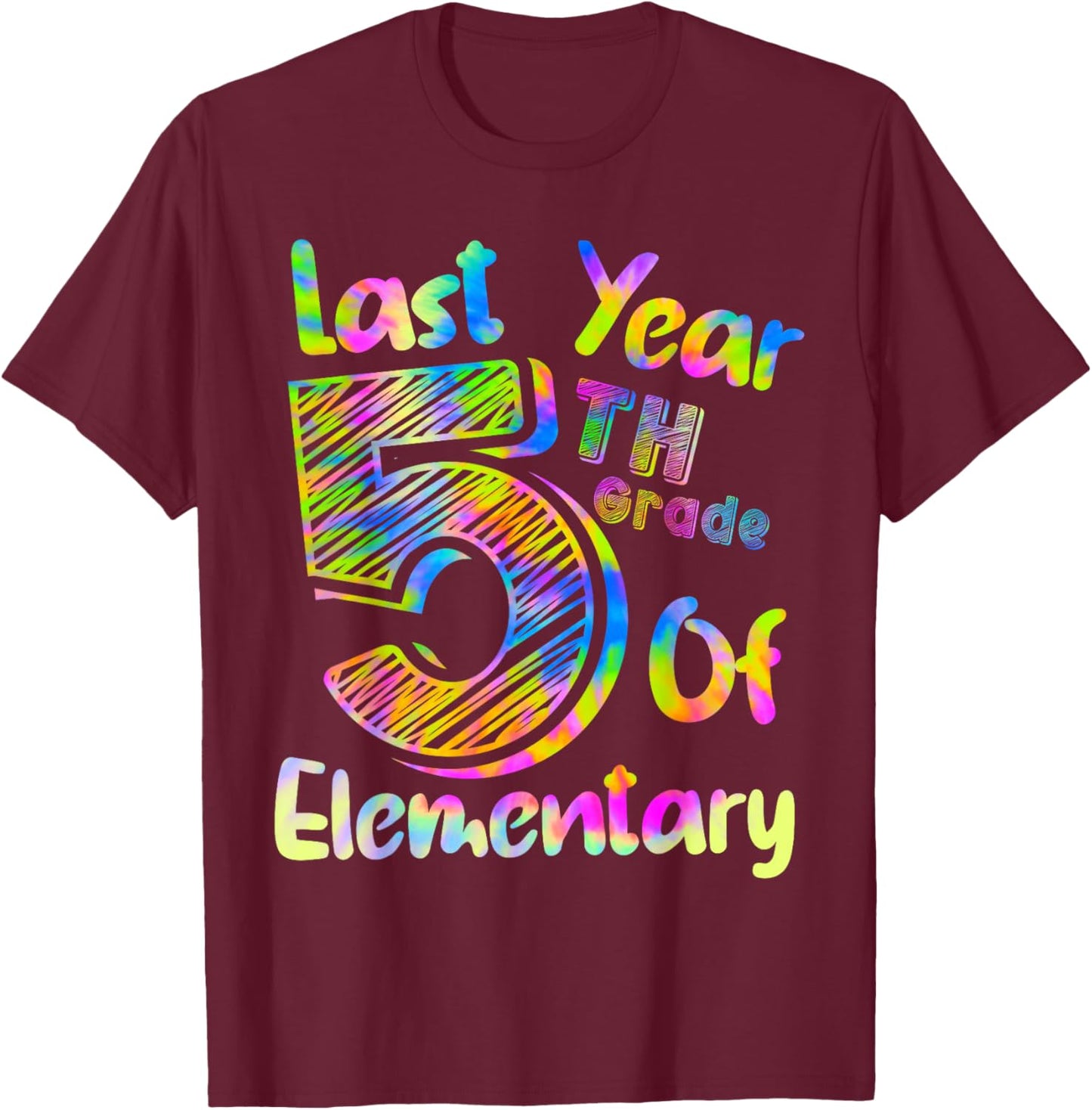 Back To School Hello 5th First Day of fifth grade Boys Kids T-Shirt - T-Shirt | Maroon