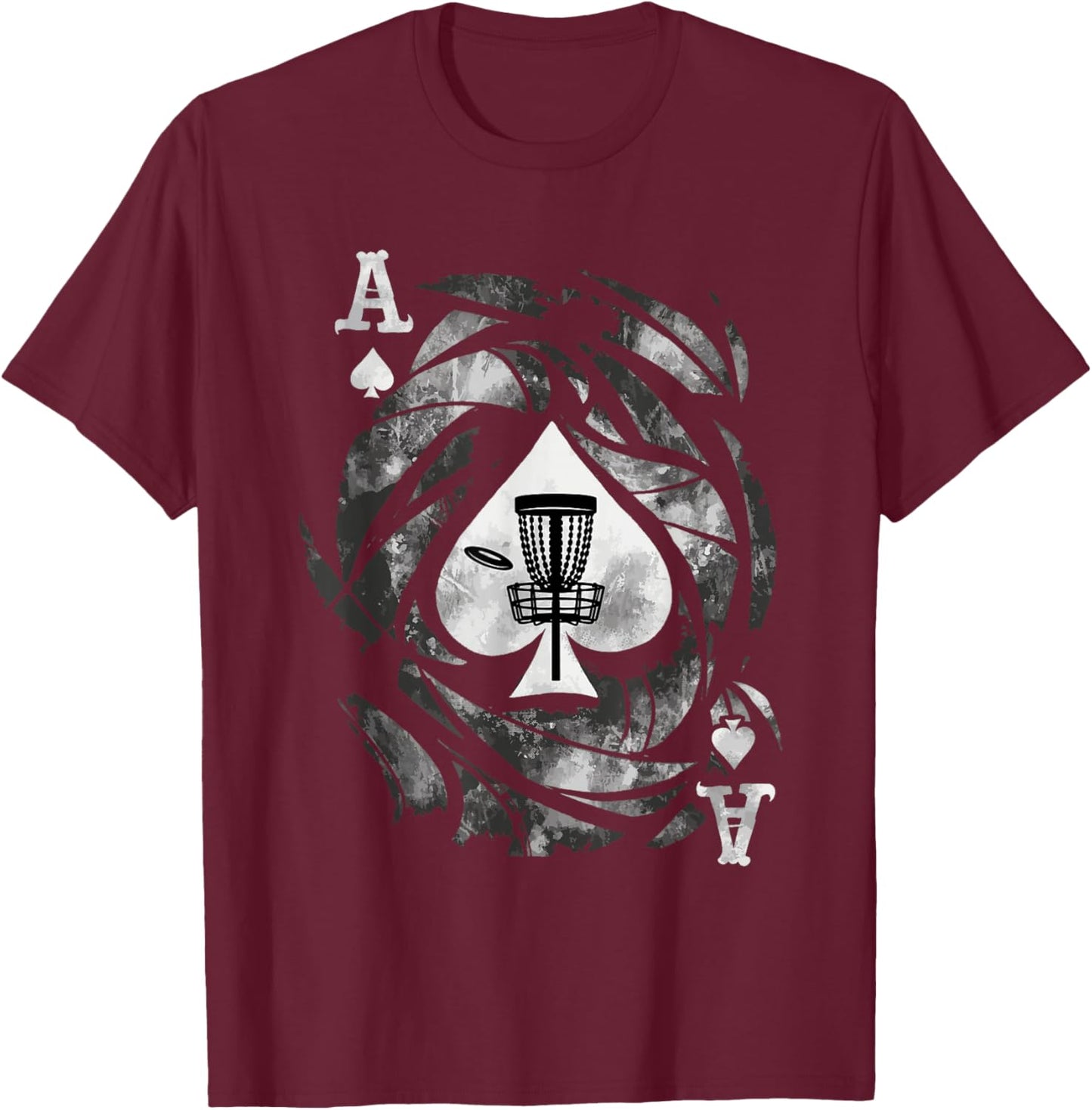 Disc Golf T-Shirt - T-Shirt | Maroon