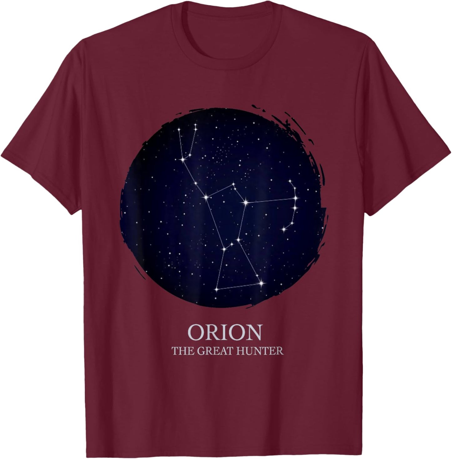 Orion Constellation Of Orion The Hunter Orion Star Astrology T-Shirt - T-Shirt | Maroon