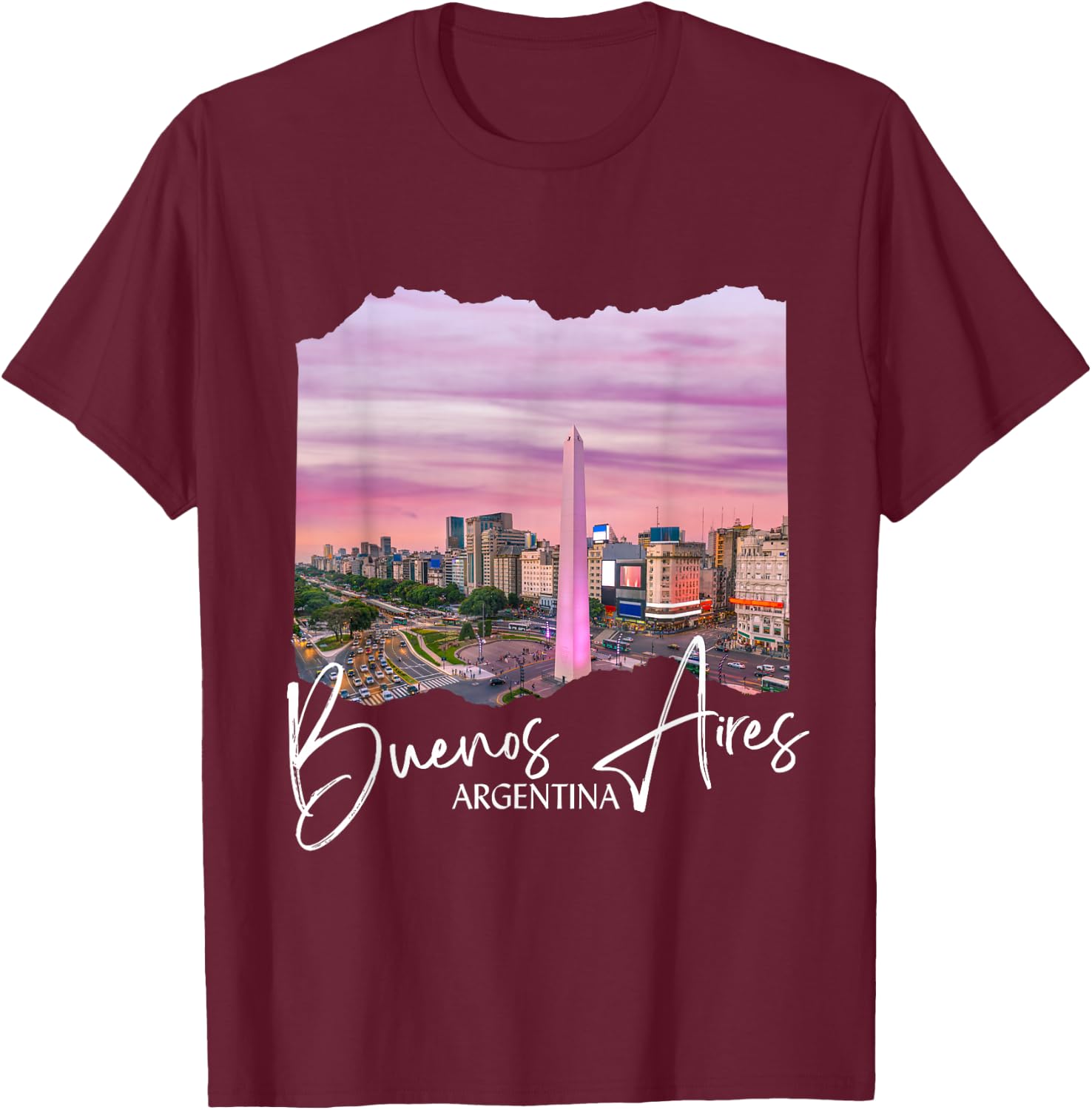 Argentina Buenos Aires Souvenir / Buenos Aires T-Shirt - T-Shirt | Maroon