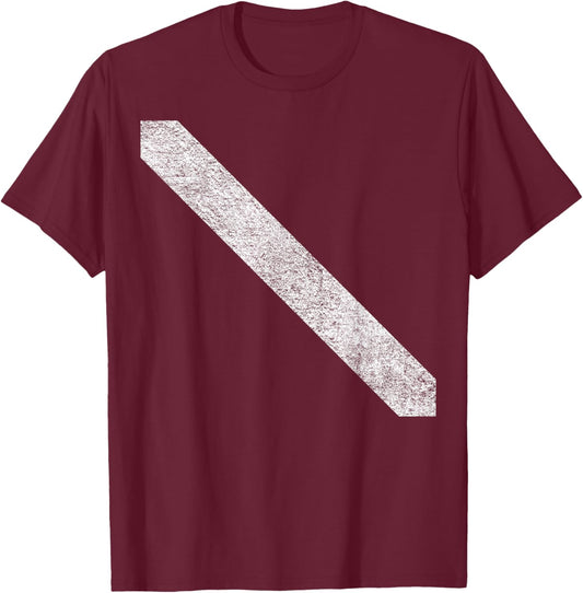 Diver Down Flag Scuba Flag T-Shirt - T-Shirt | Maroon