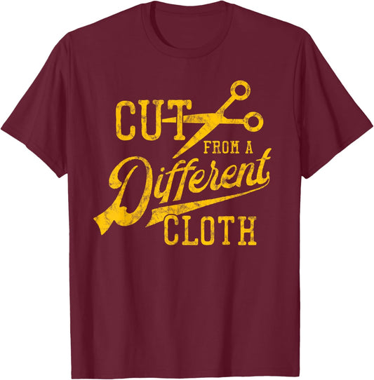 Cut From A Different Cloth Urban Hip Hop T-Shirt - T-Shirt | Maroon