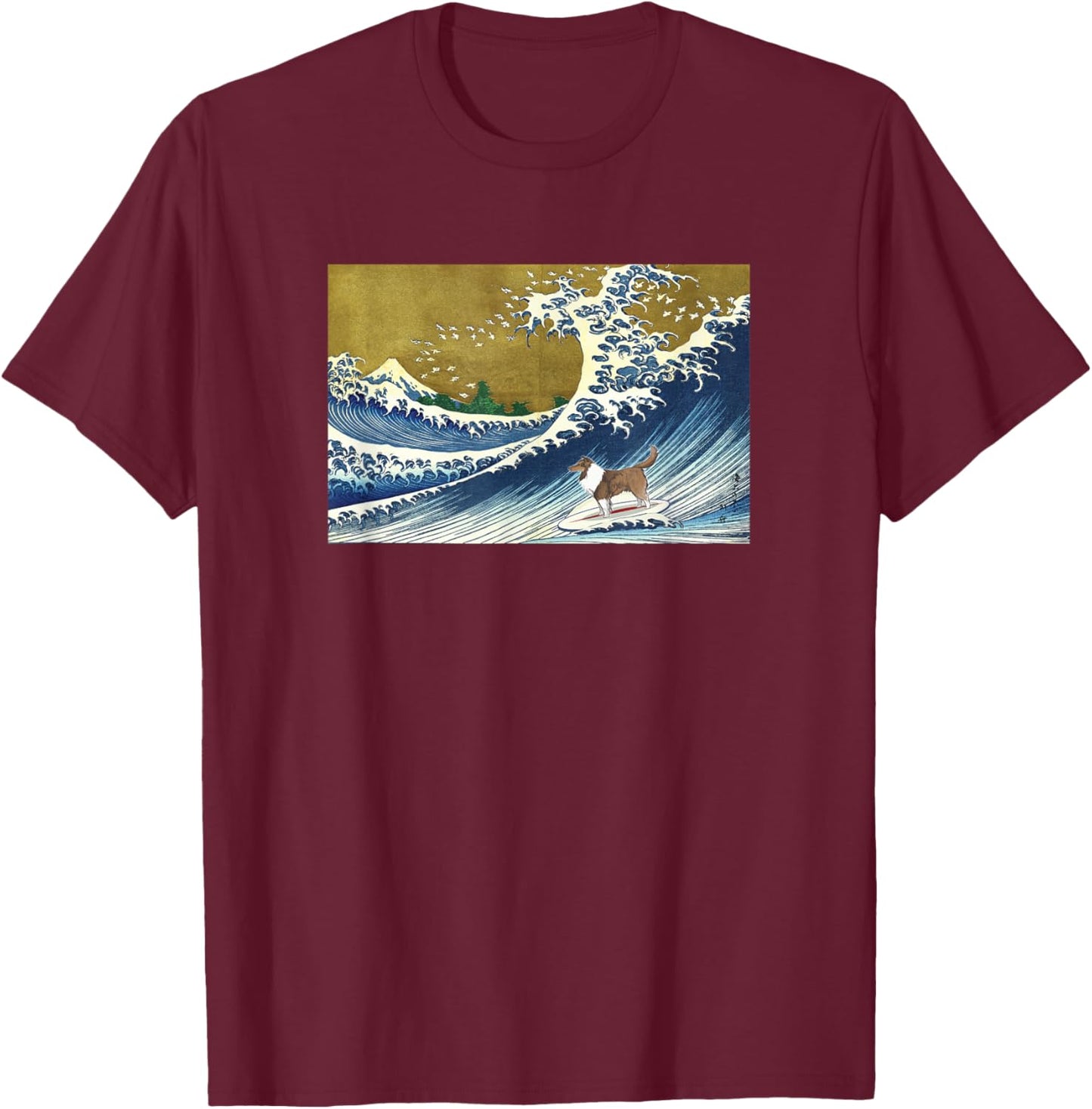 Cute Owner Shetland Sheepdog Lover Men Women Kids T-Shirt - T-Shirt | Maroon