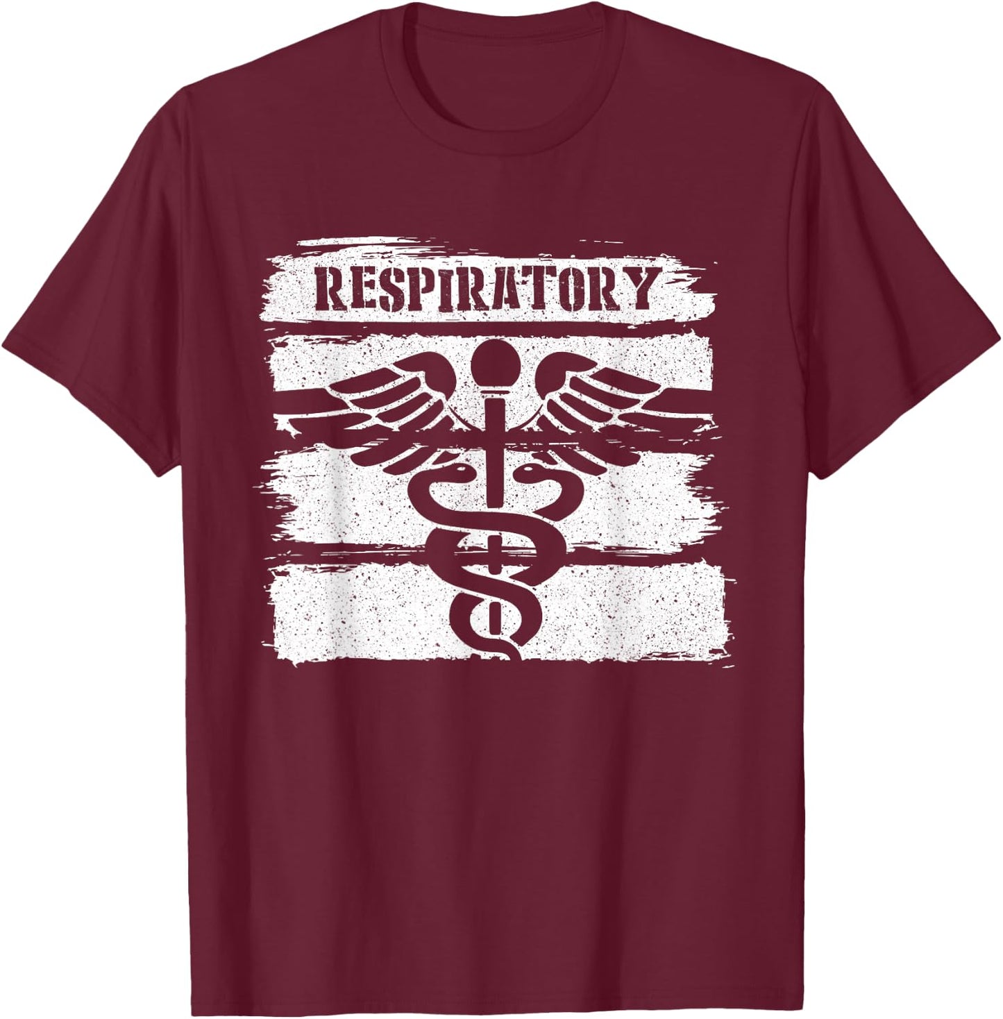 Respiratory Therapist - Respiratory Therapy RT Lung Doctor T-Shirt - T-Shirt | Maroon