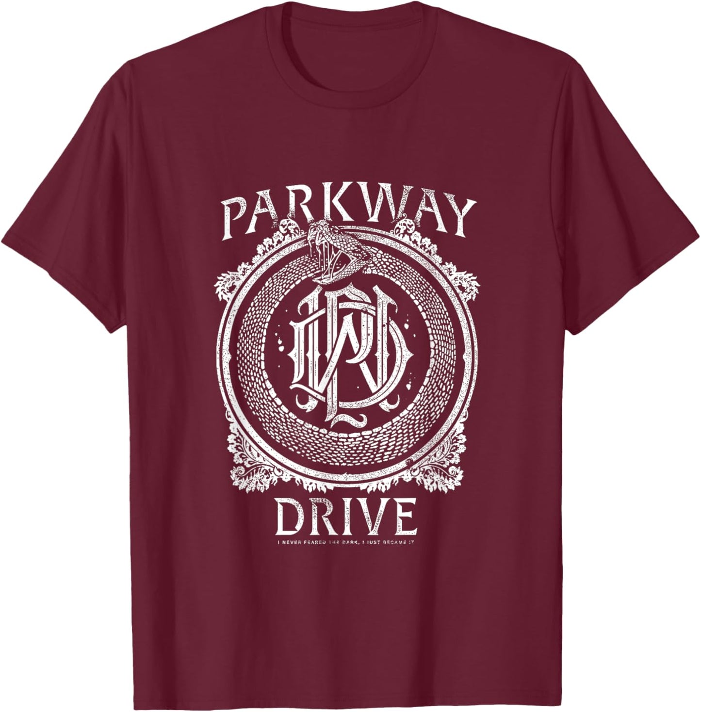 Parkway Drive - Official Merchandise - Snake T-Shirt - T-Shirt | Maroon