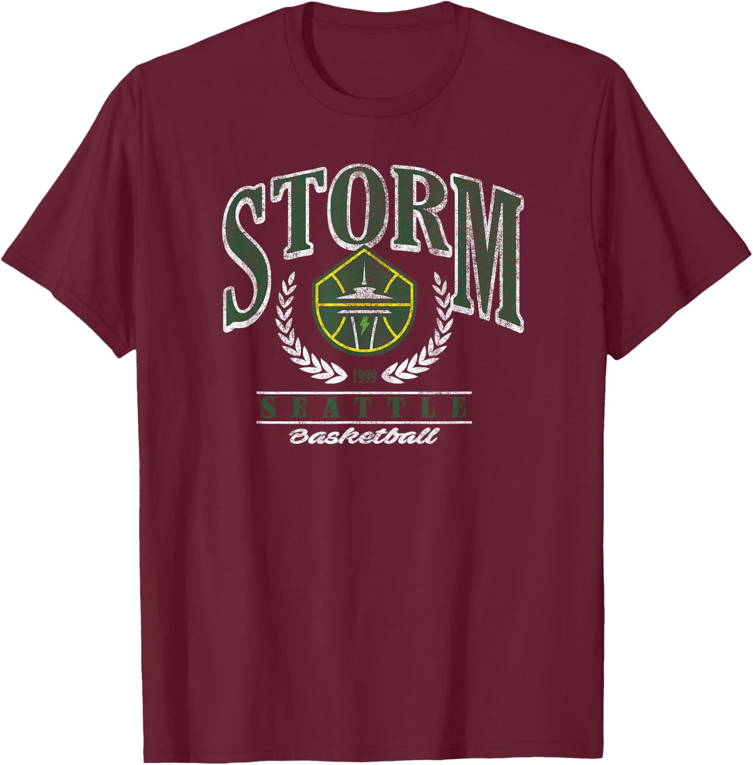 WNBA Seattle Storm Top Class T-Shirt - T-Shirt | Maroon