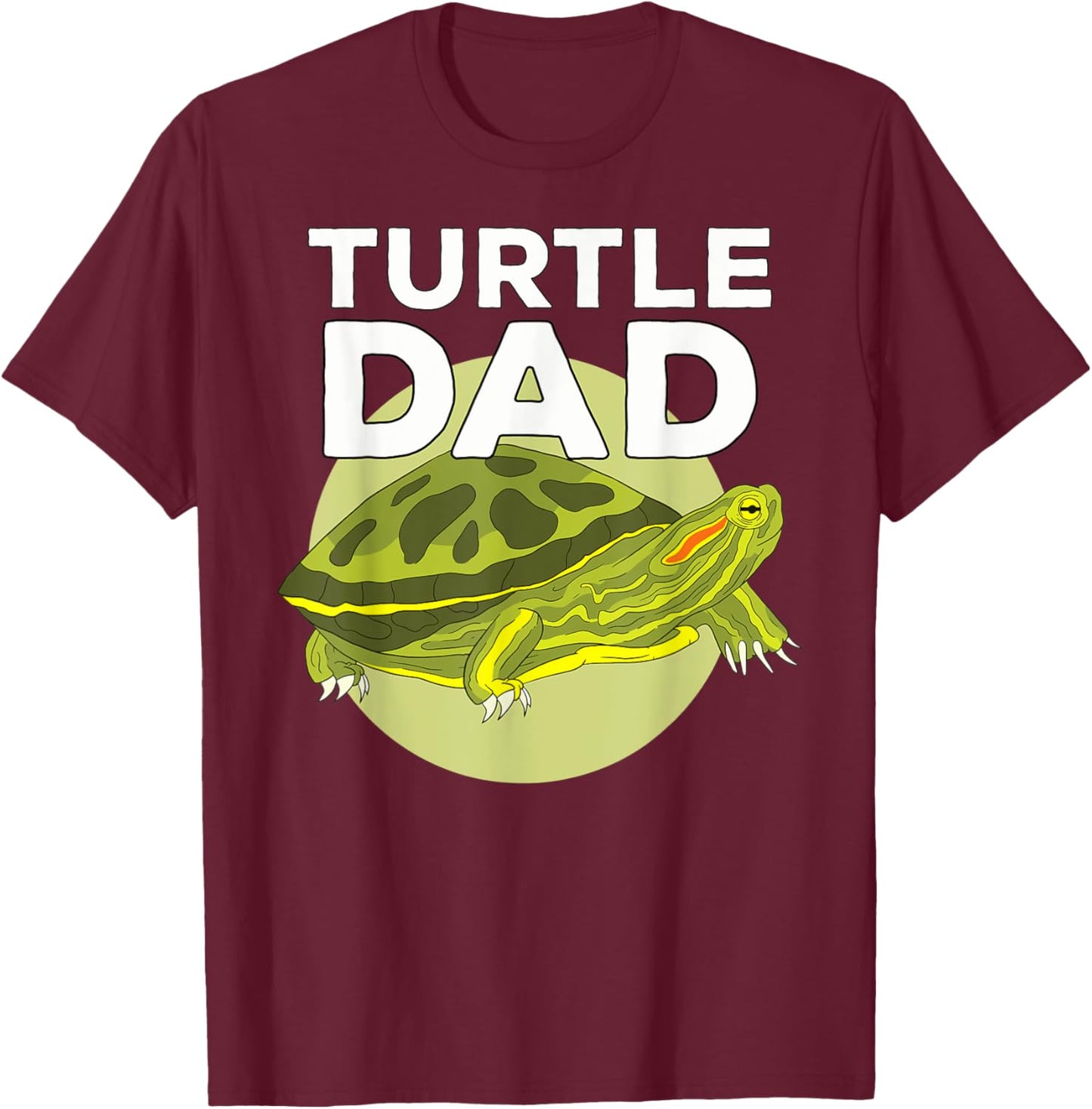 Turtle Dad T-Shirt - T-Shirt | Maroon
