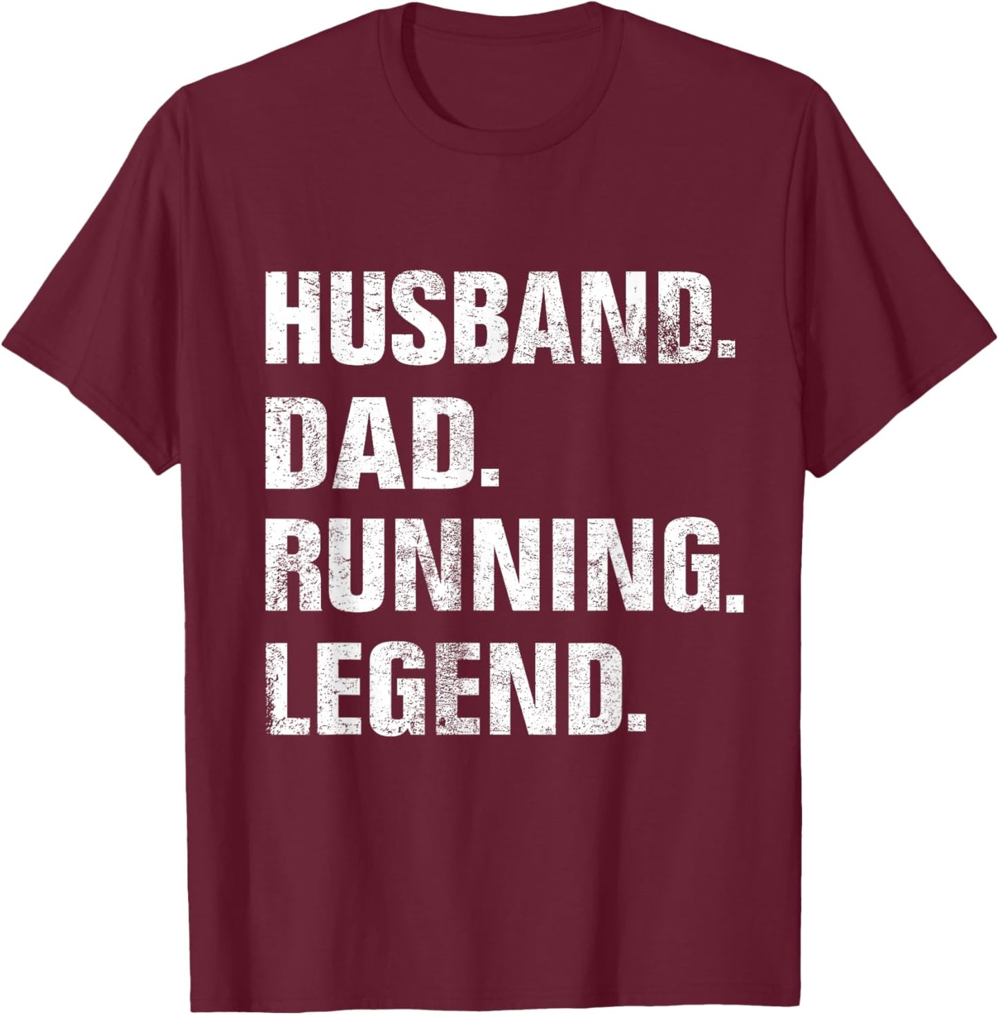 Marathon Runner Jogging Parkour Run T-Shirt - T-Shirt | Maroon