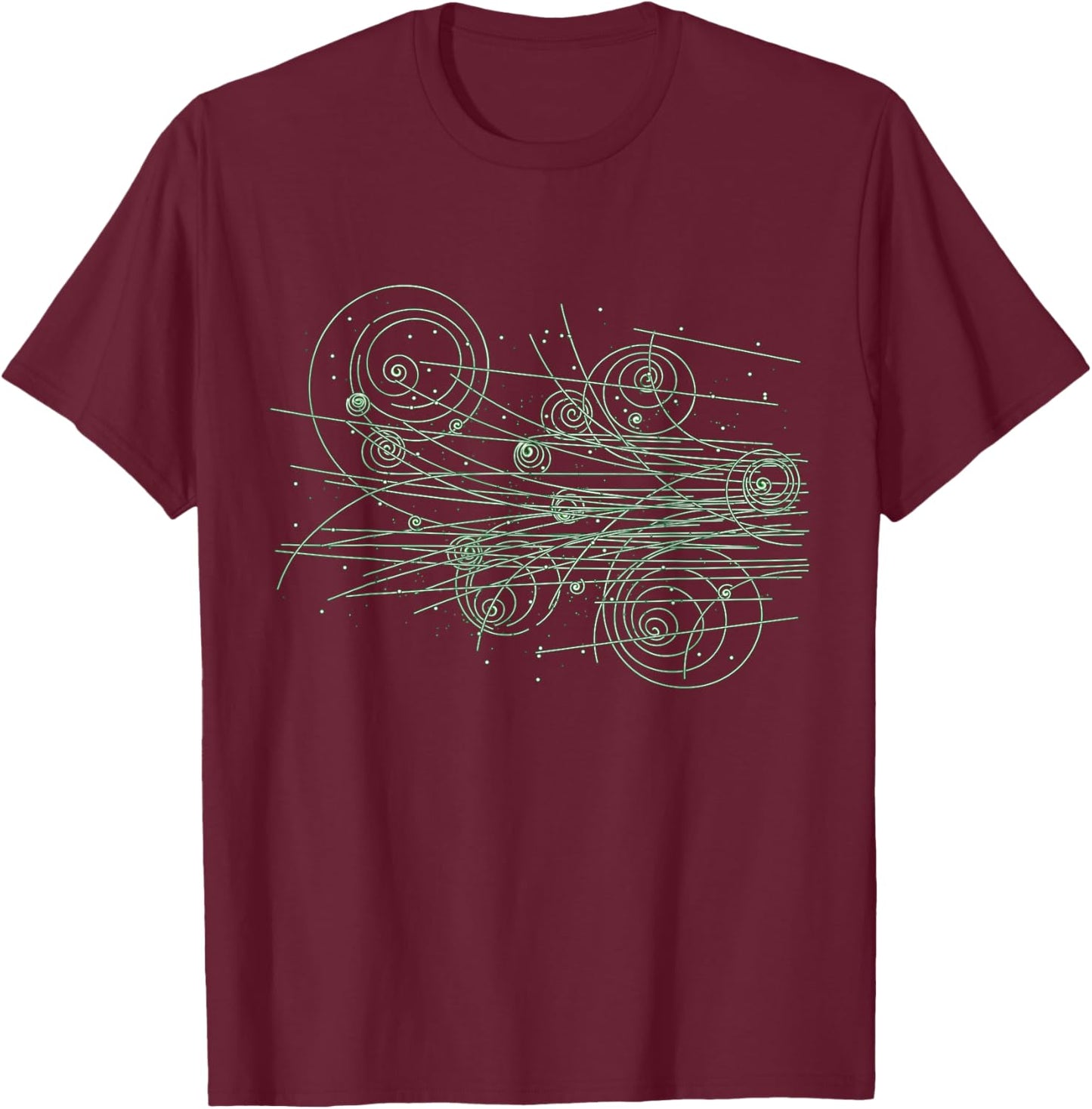 Higgs Boson Quantum Mechanics Atomphsyics Science T-Shirt - T-Shirt | Maroon