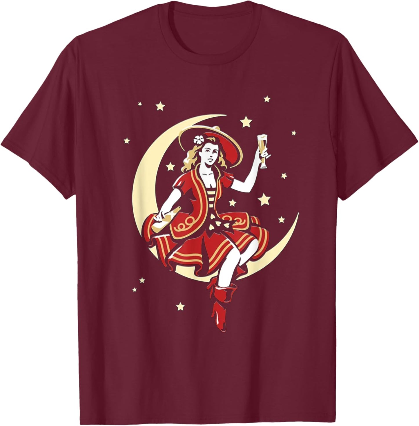 Miller Girl T-Shirt - T-Shirt | Maroon