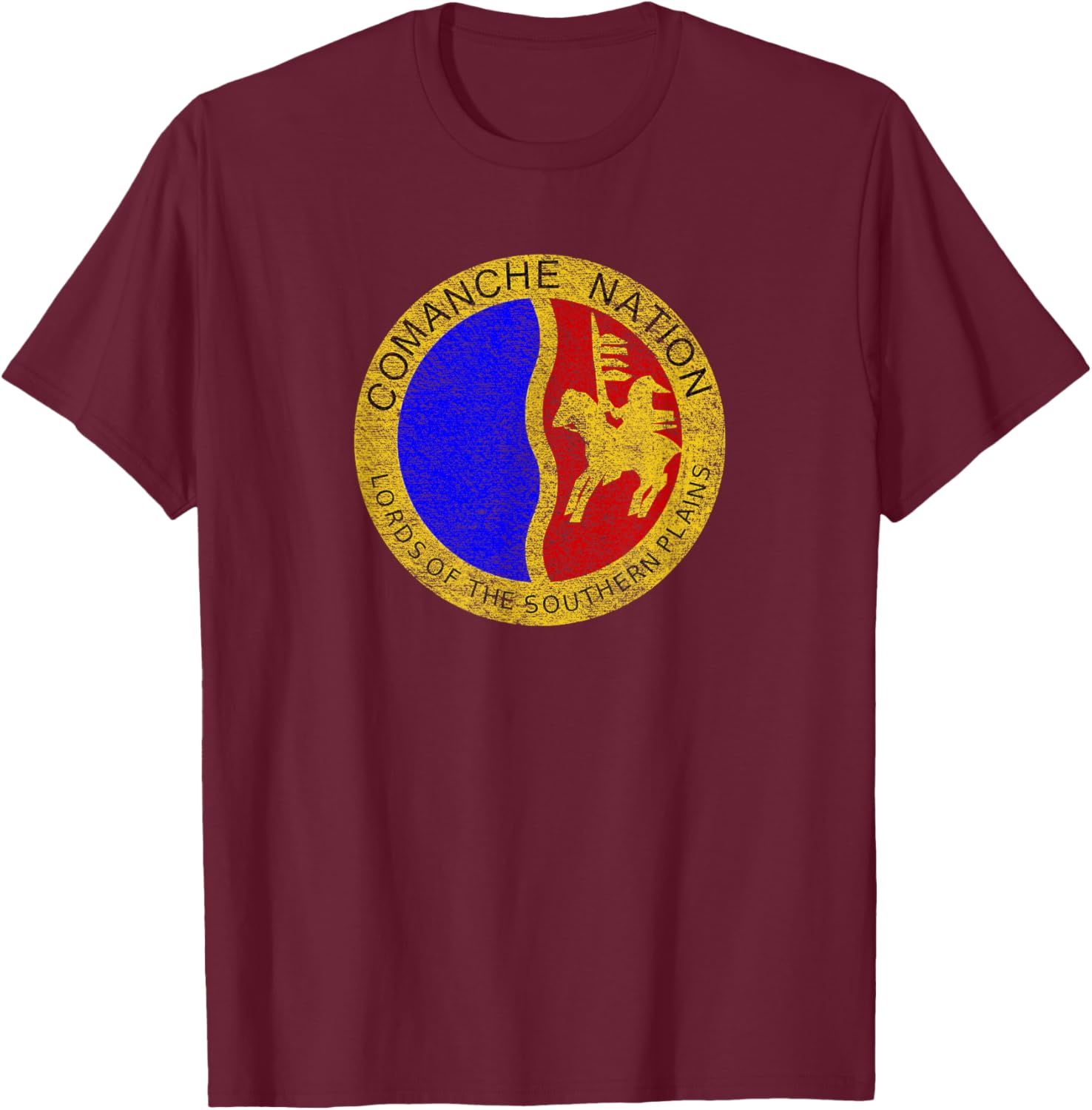 Comantschen T-Shirt - T-Shirt | Maroon