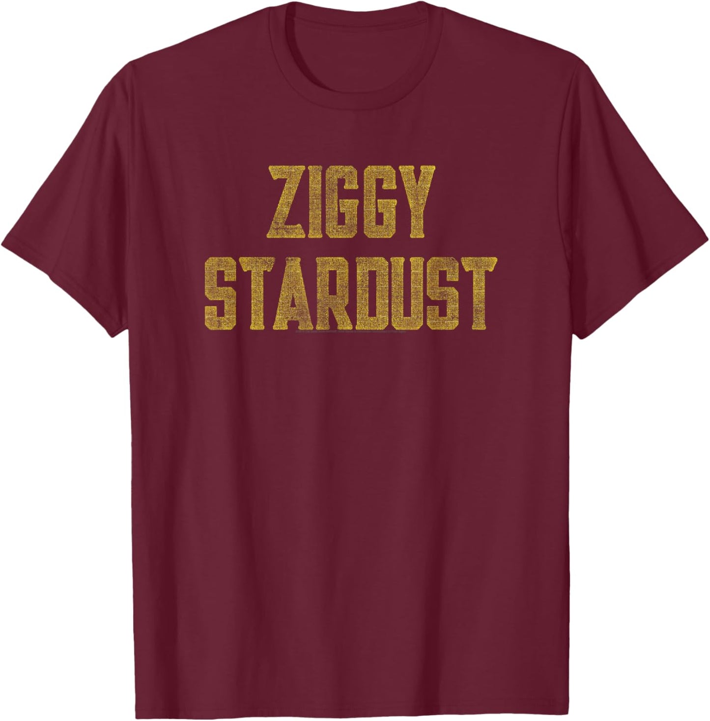 David Bowie - Ziggy Stardust T-Shirt - T-Shirt | Maroon