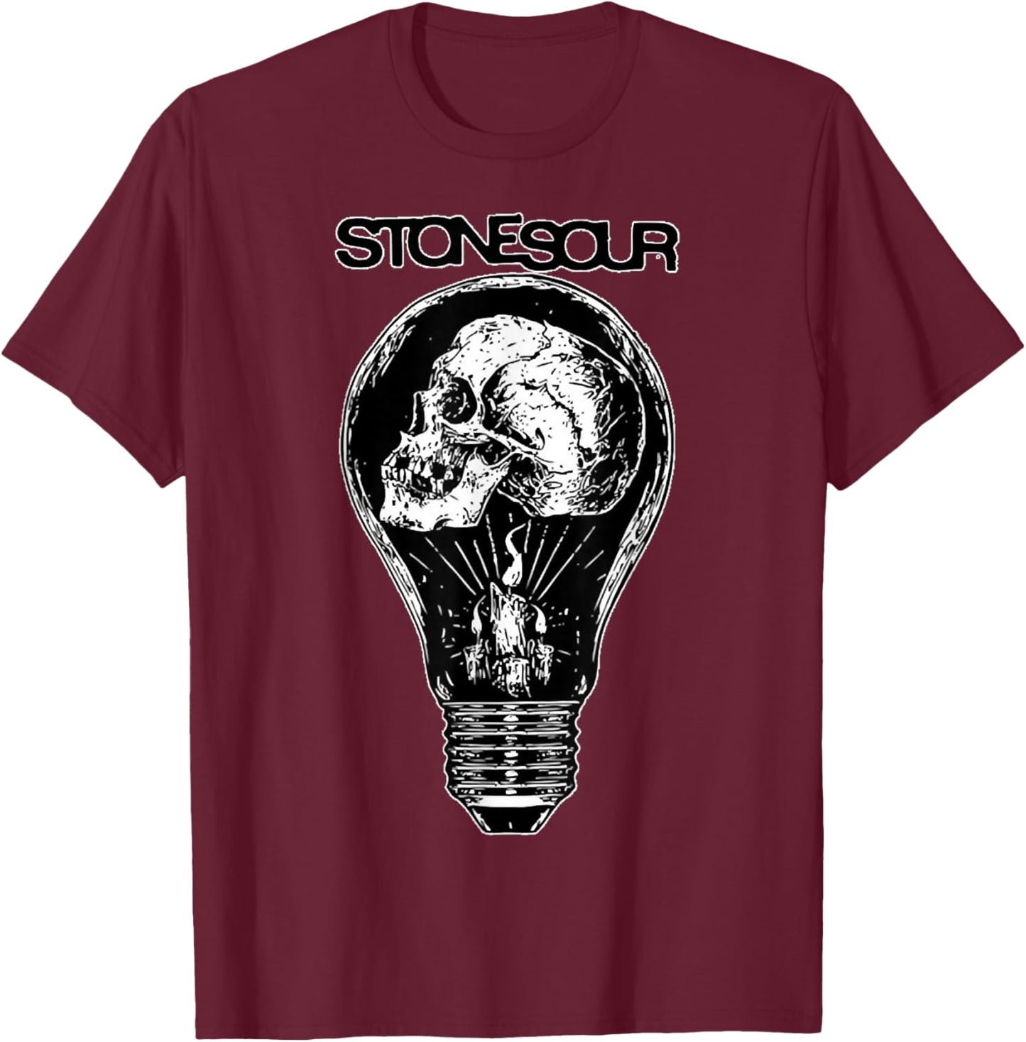 Hings Quality S.tone S.our Band Exselna Genres Alternatives T-Shirt - T-Shirt | Maroon