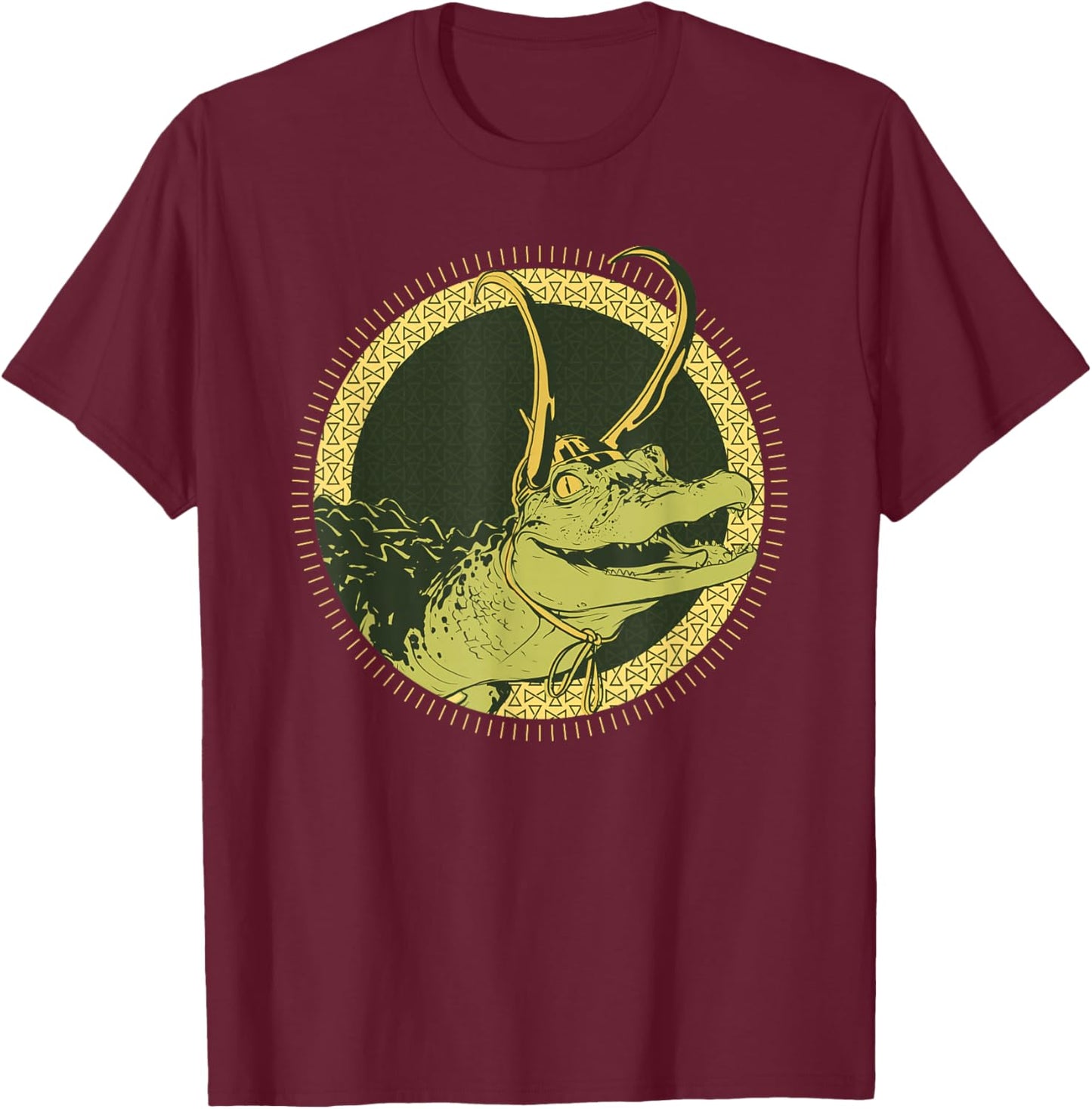 Marvel Loki Alligator Loki Variant Identified T-Shirt - T-Shirt | Maroon