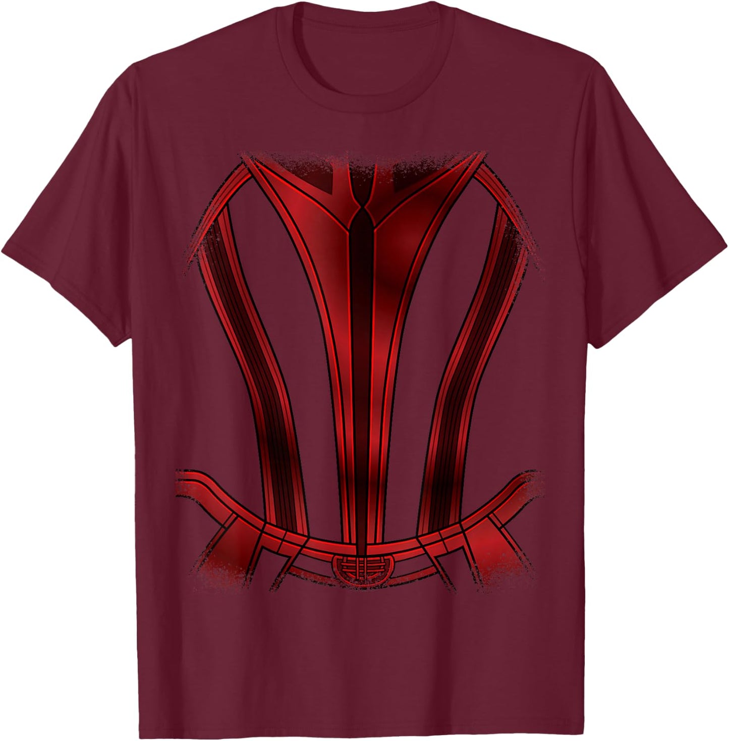 Marvel Scarlet Witch Wanda Maximoff Halloween Costume T-Shirt - T-Shirt | Maroon