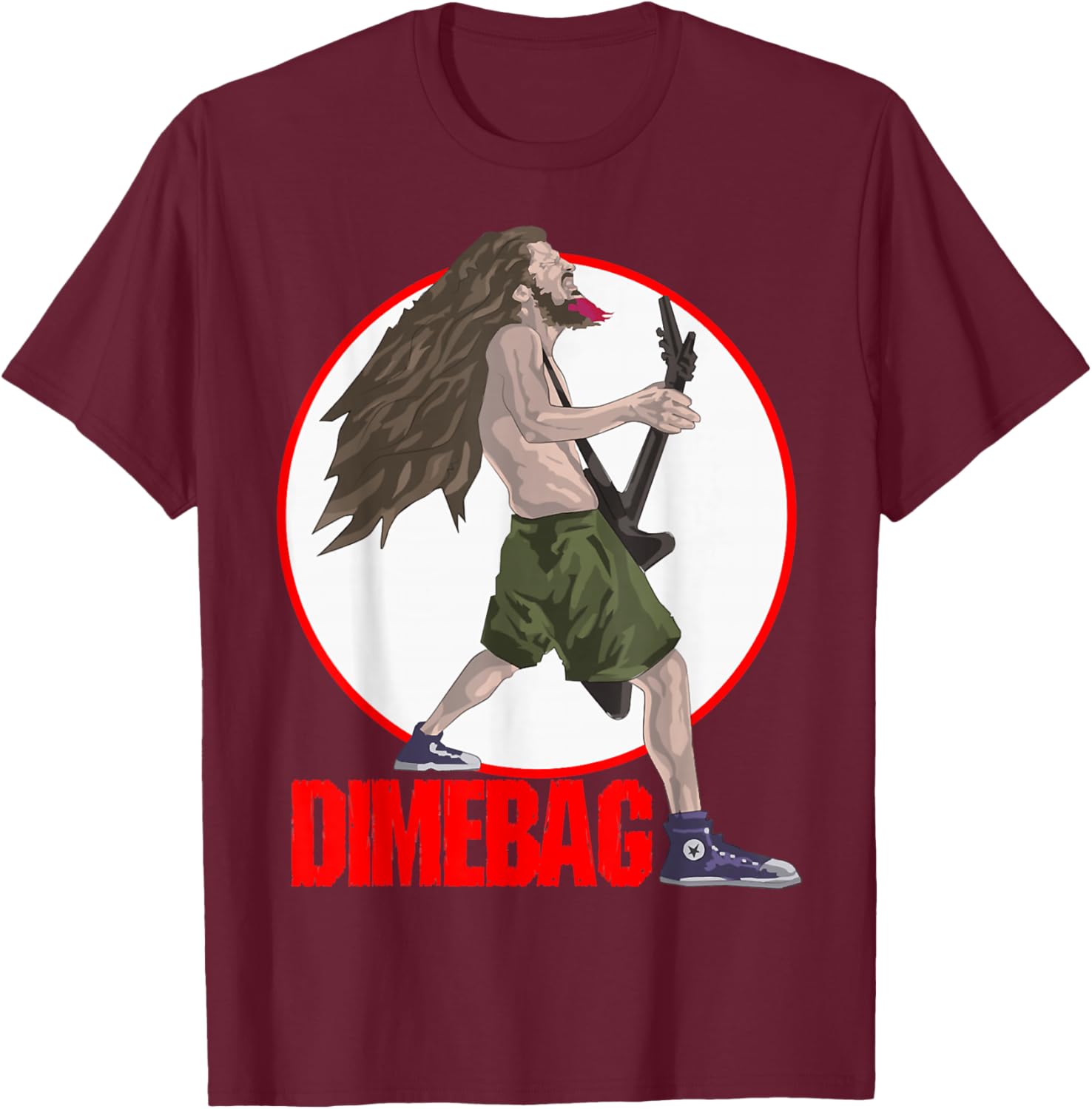 Blacks Tooth Grin T-Shirt - T-Shirt | Maroon