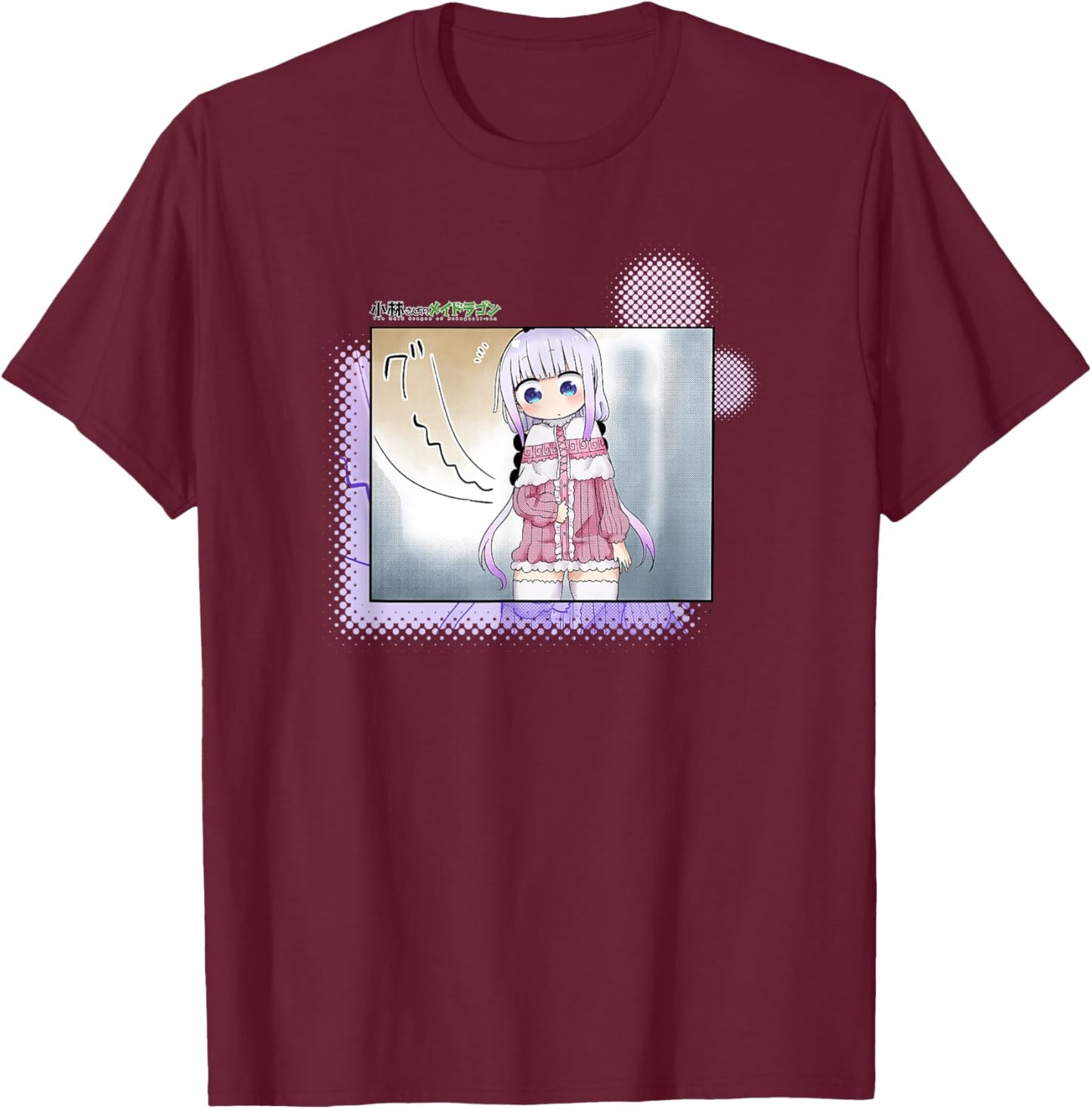 Miss Kobayashi's Dragon Maid grrr... T-Shirt - T-Shirt | Maroon