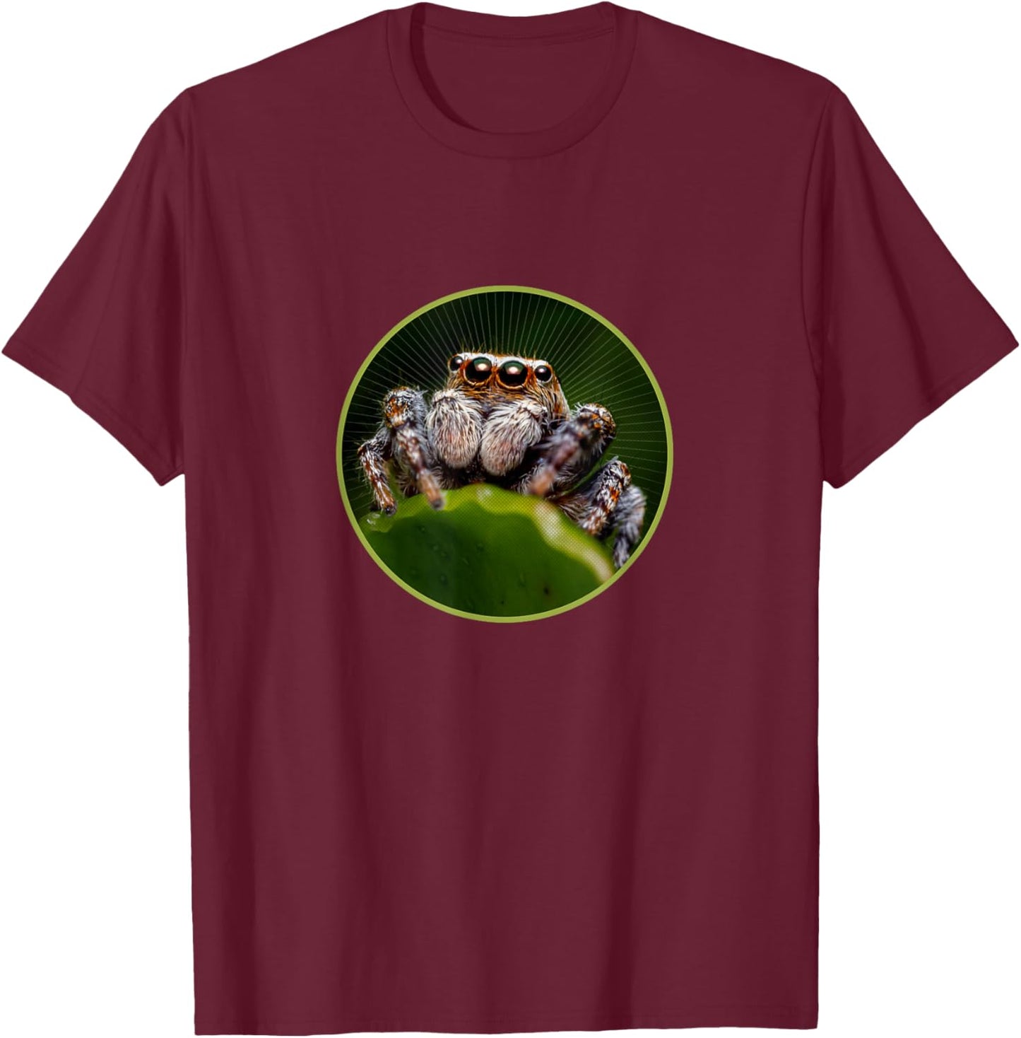 Spiders are cute and cuddly and fun T-Shirt - T-Shirt | Maroon