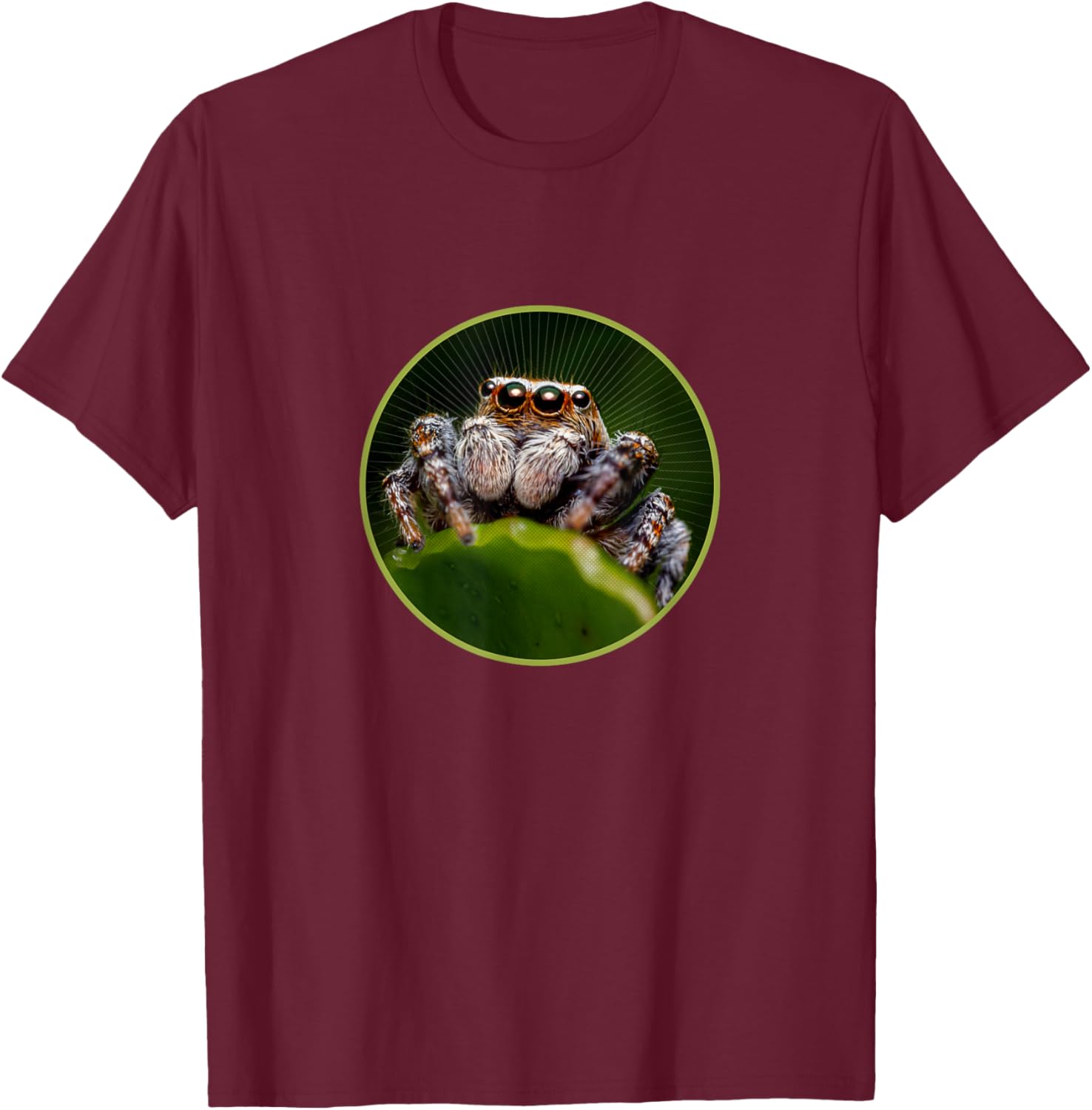 Spiders are cute and cuddly and fun T-Shirt - T-Shirt | Maroon
