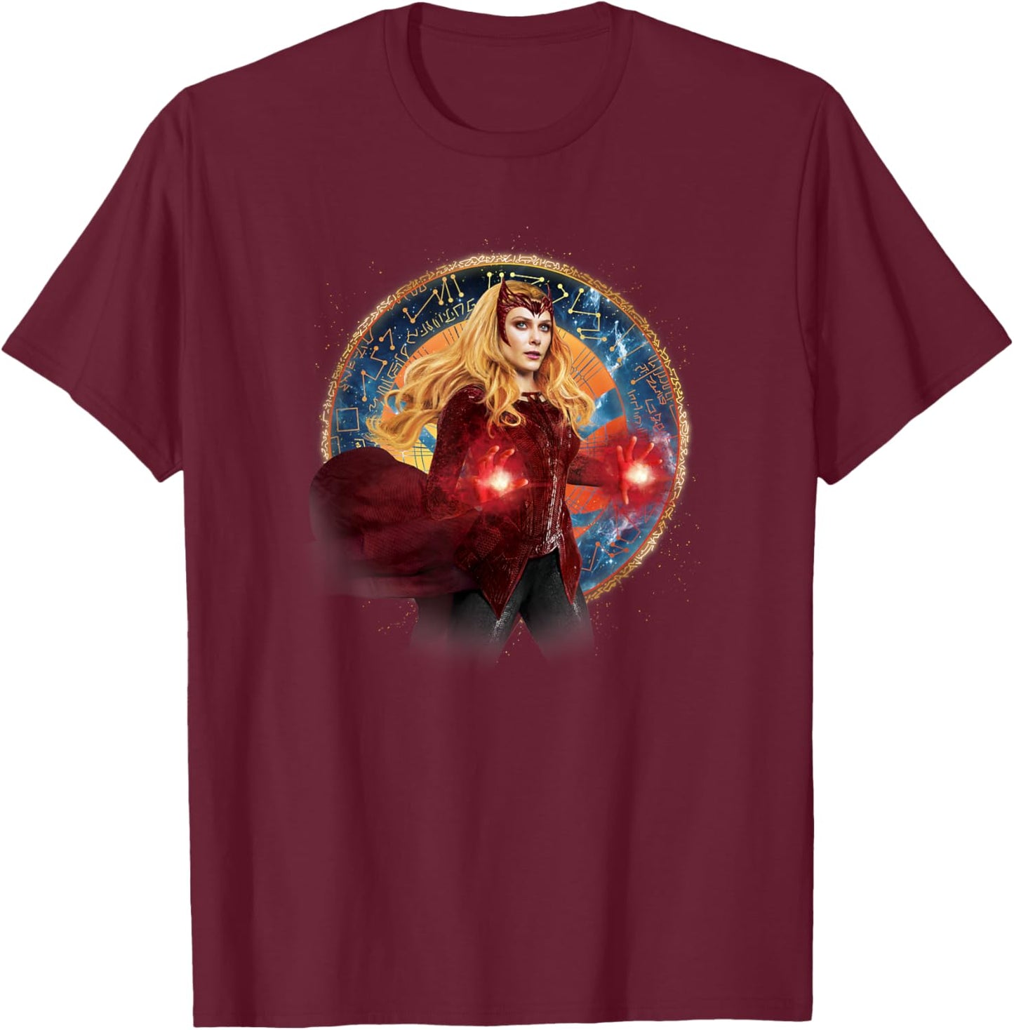 Marvel Doctor Strange in The Multiverse of Madness Wanda T-Shirt - T-Shirt | Maroon