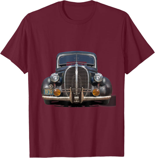 1938 1939 Rustic Pickup Truck T-Shirt - T-Shirt | Maroon