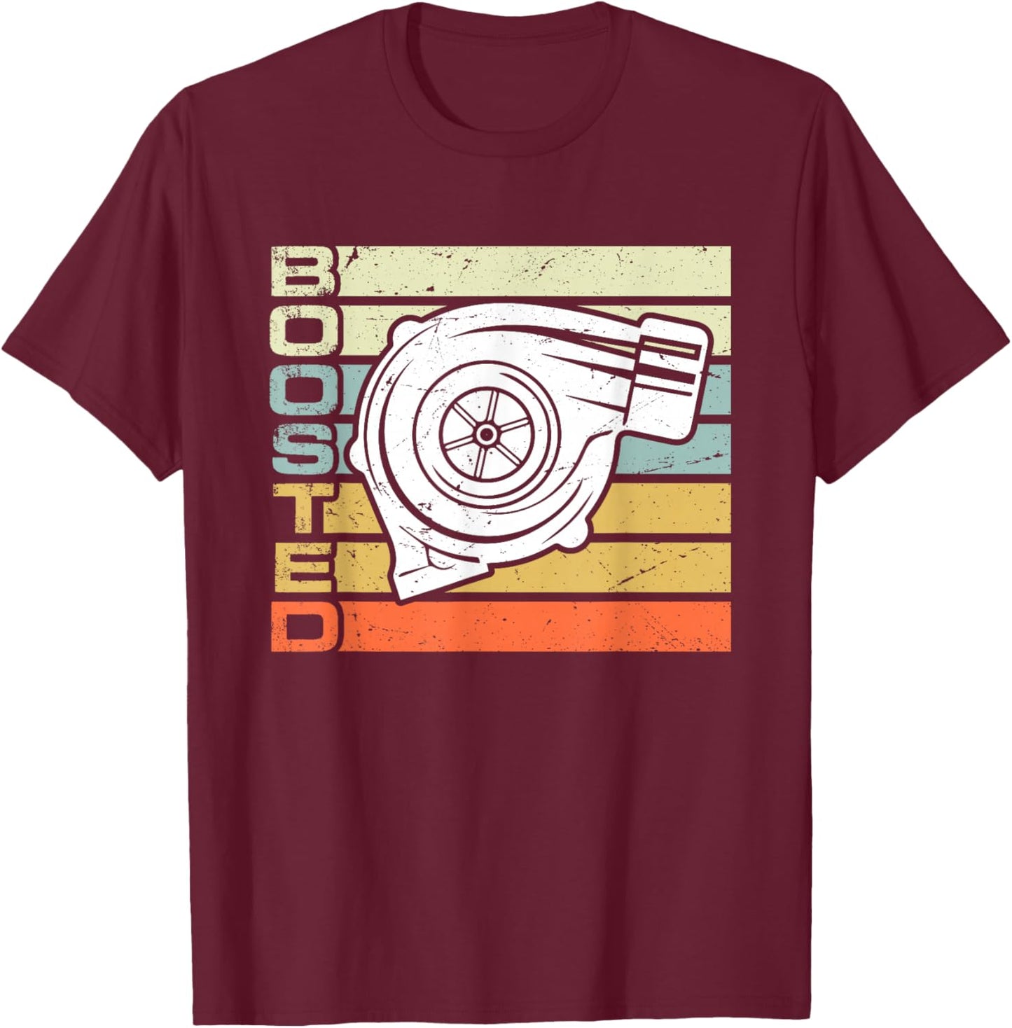 Boosted car mechanic funny sayings T-Shirt - T-Shirt | Maroon