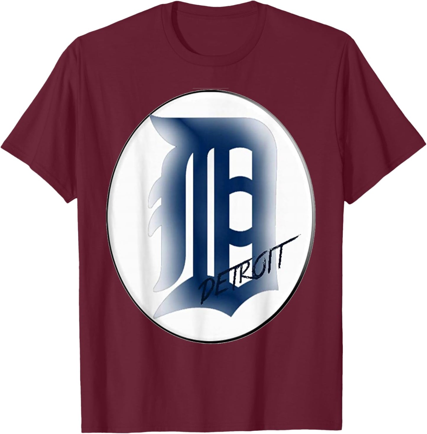 Old English D/Detroit T-Shirt - T-Shirt | Maroon