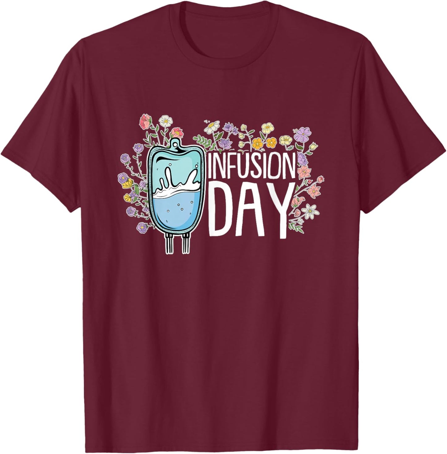 Spoonie Infusion Day T-Shirt - T-Shirt | Maroon