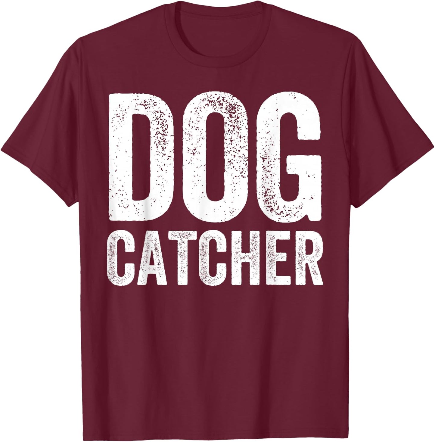 Halloween Dog Catcher Matching Costume Kids T-Shirt - T-Shirt | Maroon