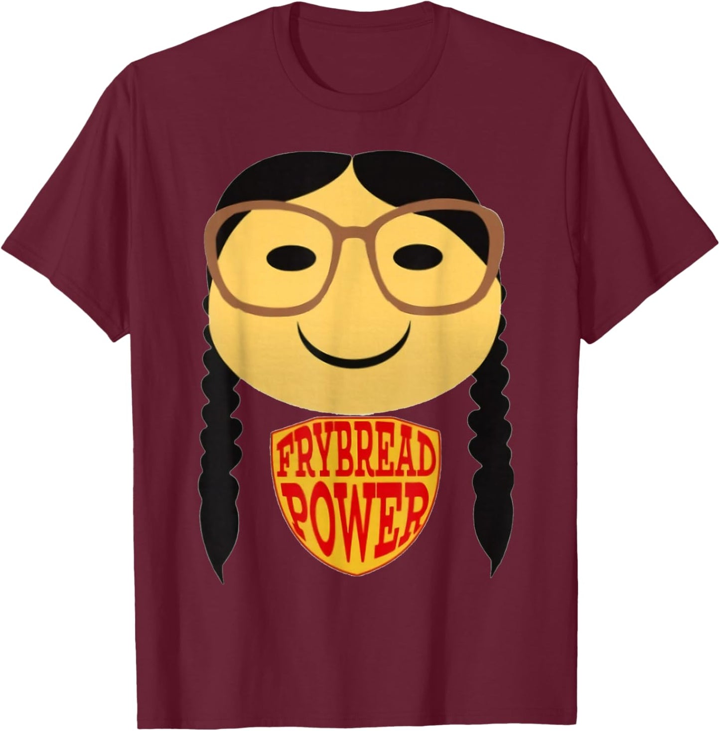 Frybread power T-Shirt - T-Shirt | Maroon